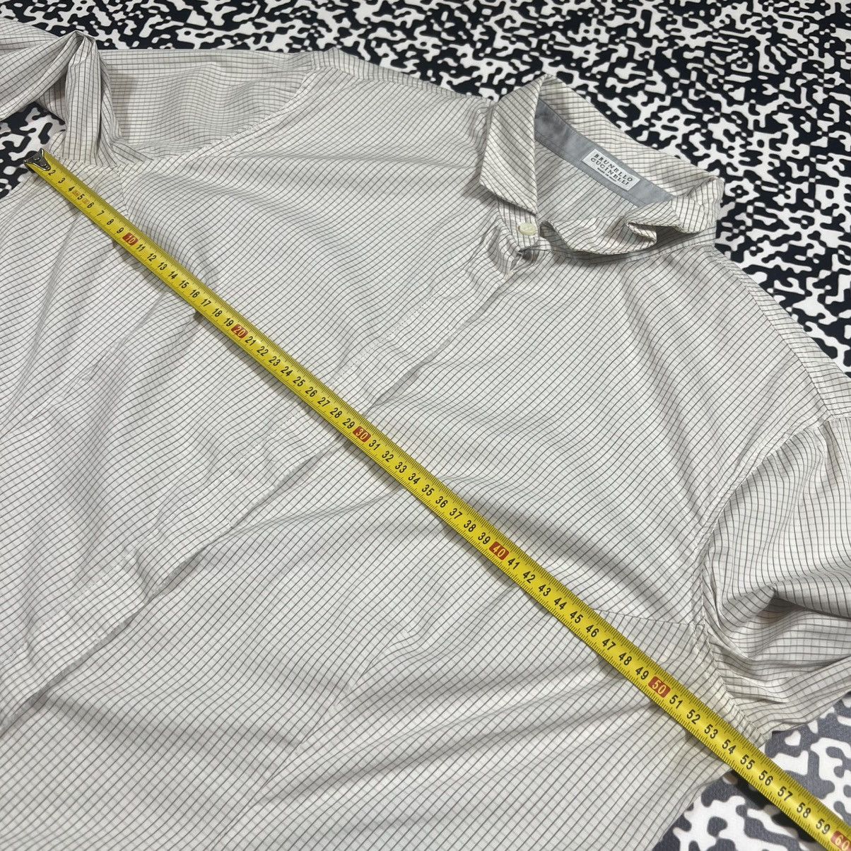 Brunello Cucinelli Vintage Y2K Brunello Cucinelli Luxury Retro Checked Shirt Size XL / US 12-14 / IT 48-50 - 20 Thumbnail