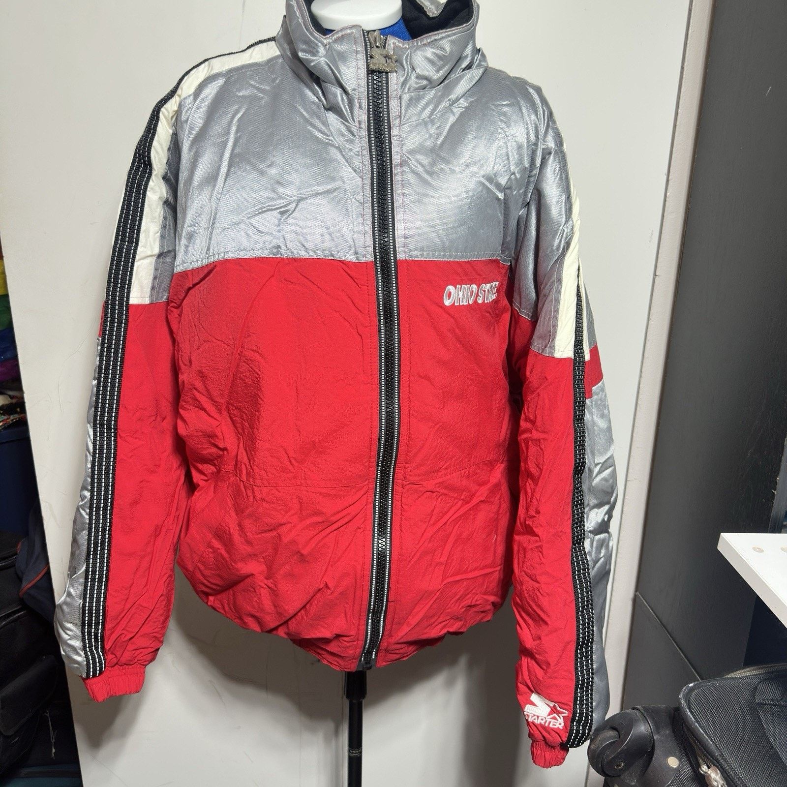 Starter vtg Ohio State Buckeyes Starter coat Logo Mens Size XL Size US XL / EU 56 / 4 - 3 Thumbnail