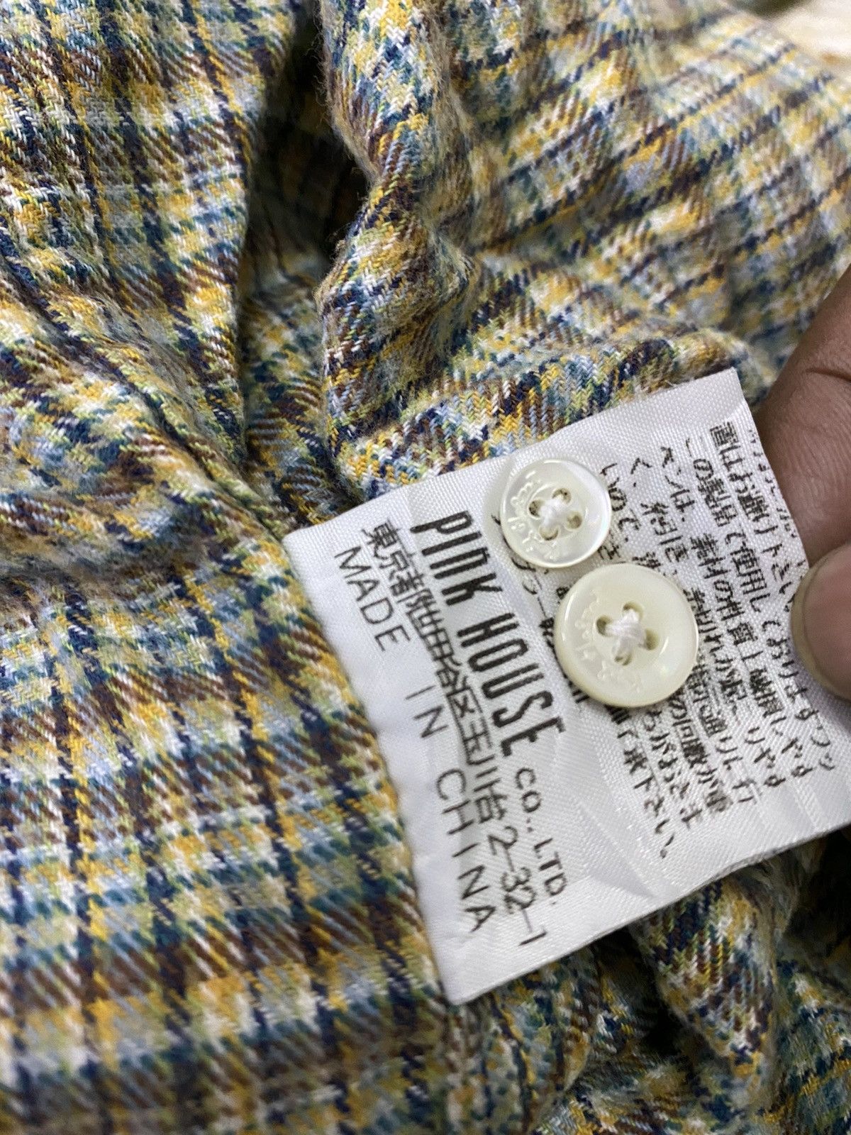 Karl Helmut 💥Vtg Karl Helmut Flannel Button Shirt Size US L / EU 52-54 / 3 - 10 Thumbnail