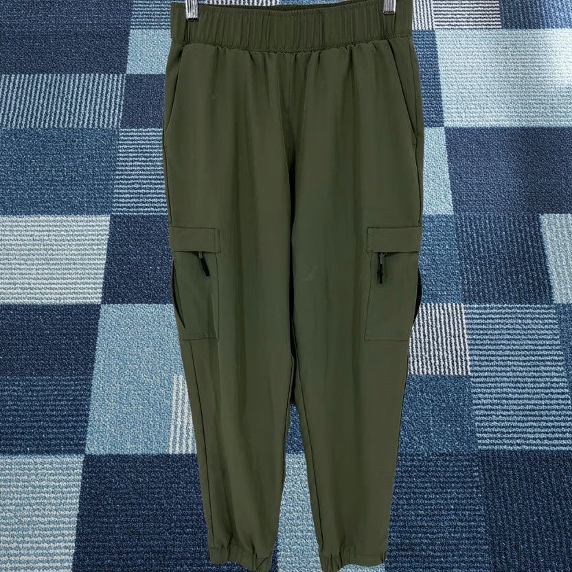 Olive Mondetta Womens Jogger Pants Green Size S Cargo Elastic Waist Active Size 28" / US 6 / IT 42 - 1 Thumbnail