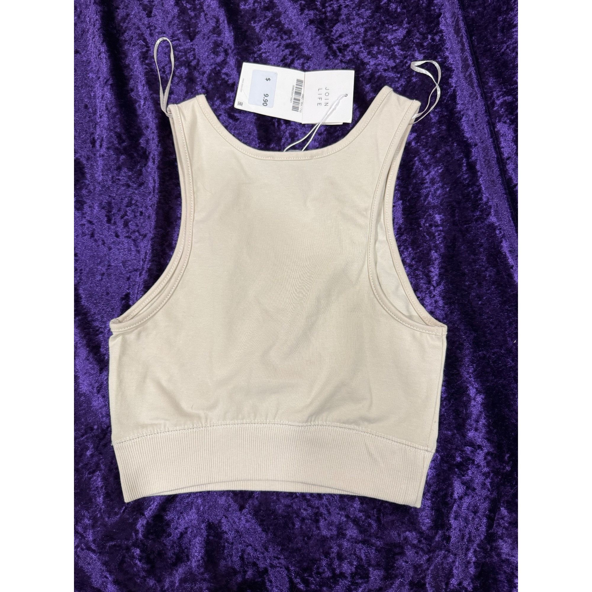 Zara NWT Creme halter top Size S / US 4 / IT 40 - 2 Thumbnail
