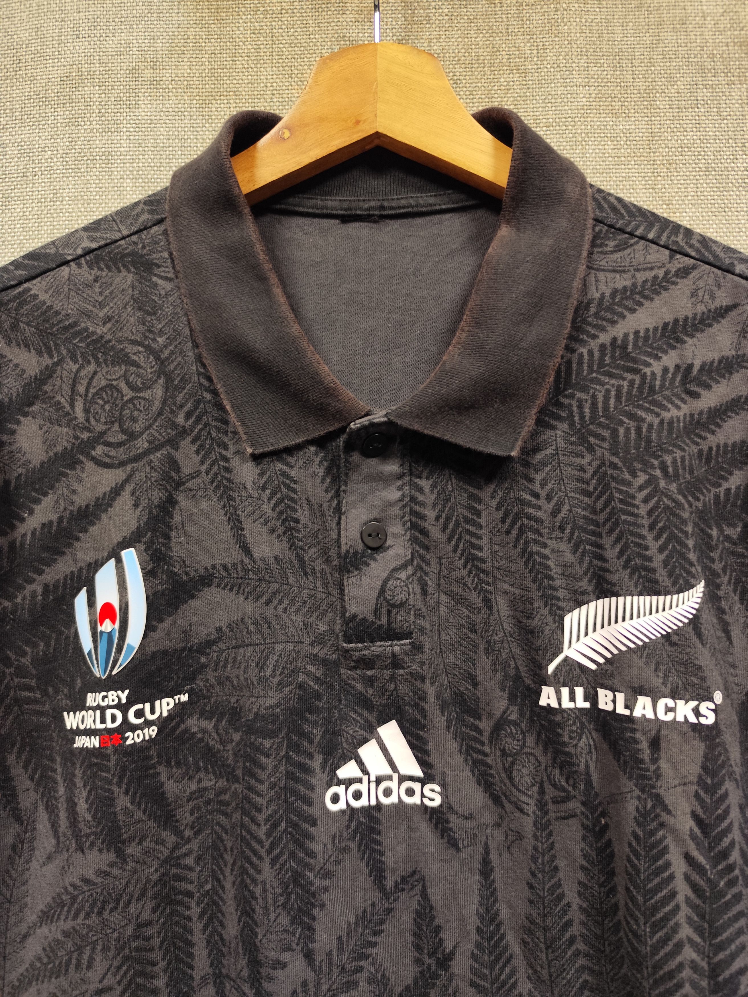 Adidas ADIDAS ALL BLACKS RUGBY WORLD CUP Size US L / EU 52-54 / 3 - 4 Thumbnail