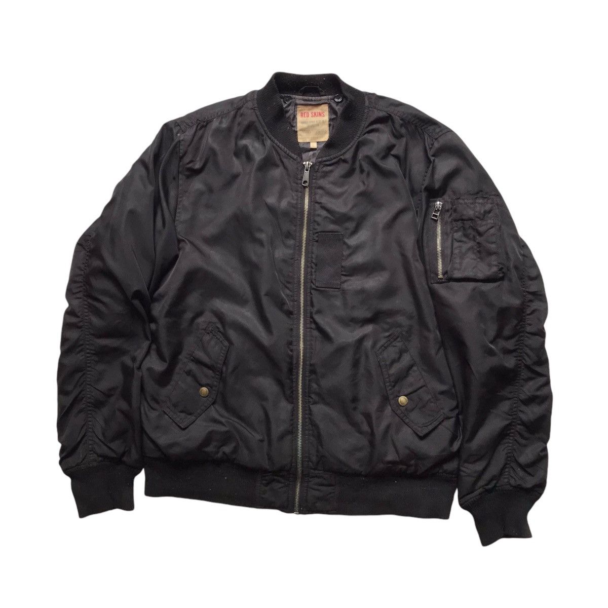 Japanese Brand RED SKINS BOMBER MA 1 JACKET Size US L / EU 52-54 / 3 - 1 Thumbnail