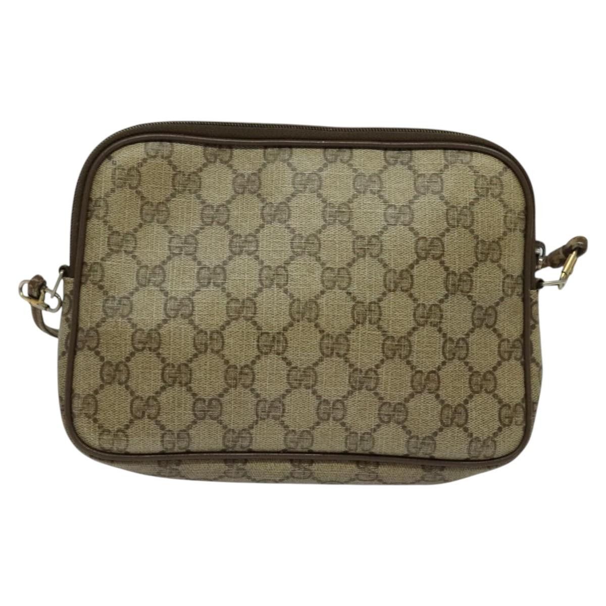 Gucci GUCCI GG Supreme Shoulder Bag Pvc Beige 97 02 068 Size ONE SIZE - 3 Thumbnail