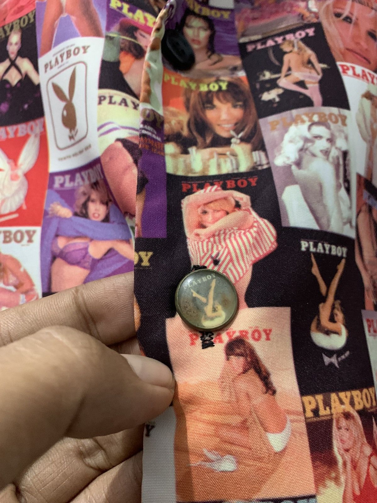 Playboy Vintage PLAYBOY Magazine Cover Shirt Size US L / EU 52-54 / 3 - 6 Thumbnail