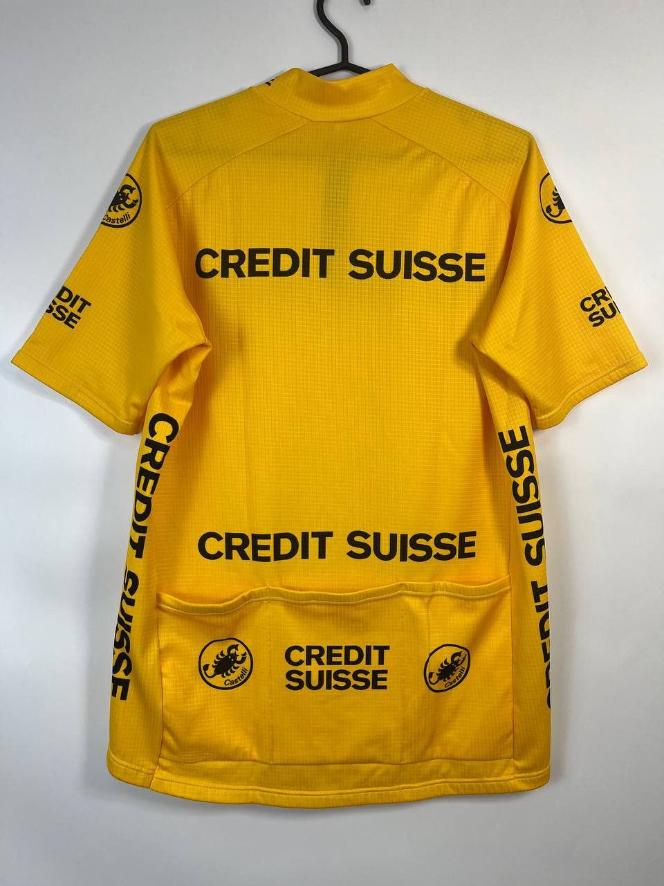 Gear for Sports CASTELLI Credit Suisse Cycling Jersey Yellow Size XL Size US XL / EU 56 / 4 - 6 Thumbnail