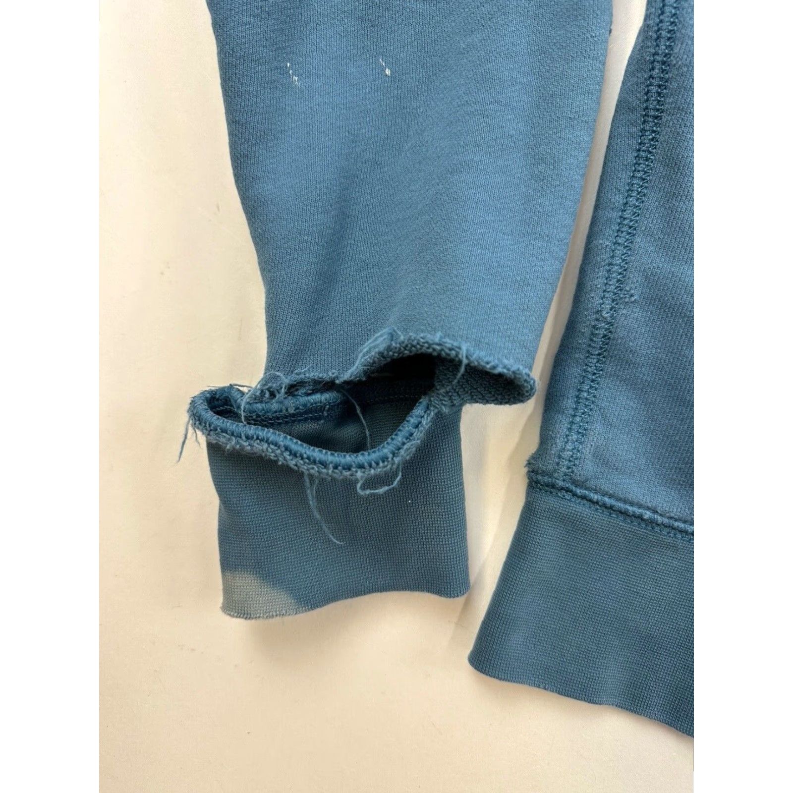 Nike Nike Hoodie Full Zip Mens Small Blue Cotton Distressed Track & Field Sports Size US S / EU 44-46 / 1 - 3 Thumbnail