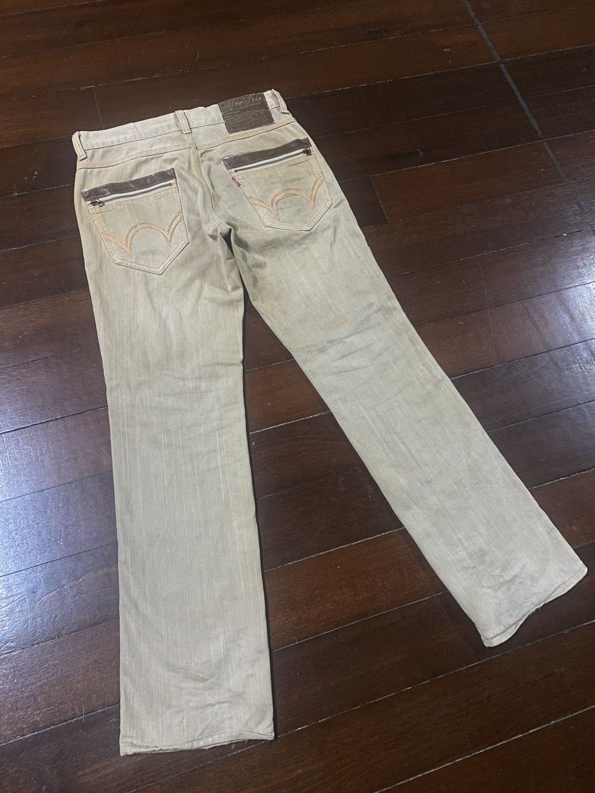 Edwin VINTAGE EDWIN BLUE TRIP 503 FLARE JEANS mud wash Size US 36 / EU 52 - 2 Thumbnail