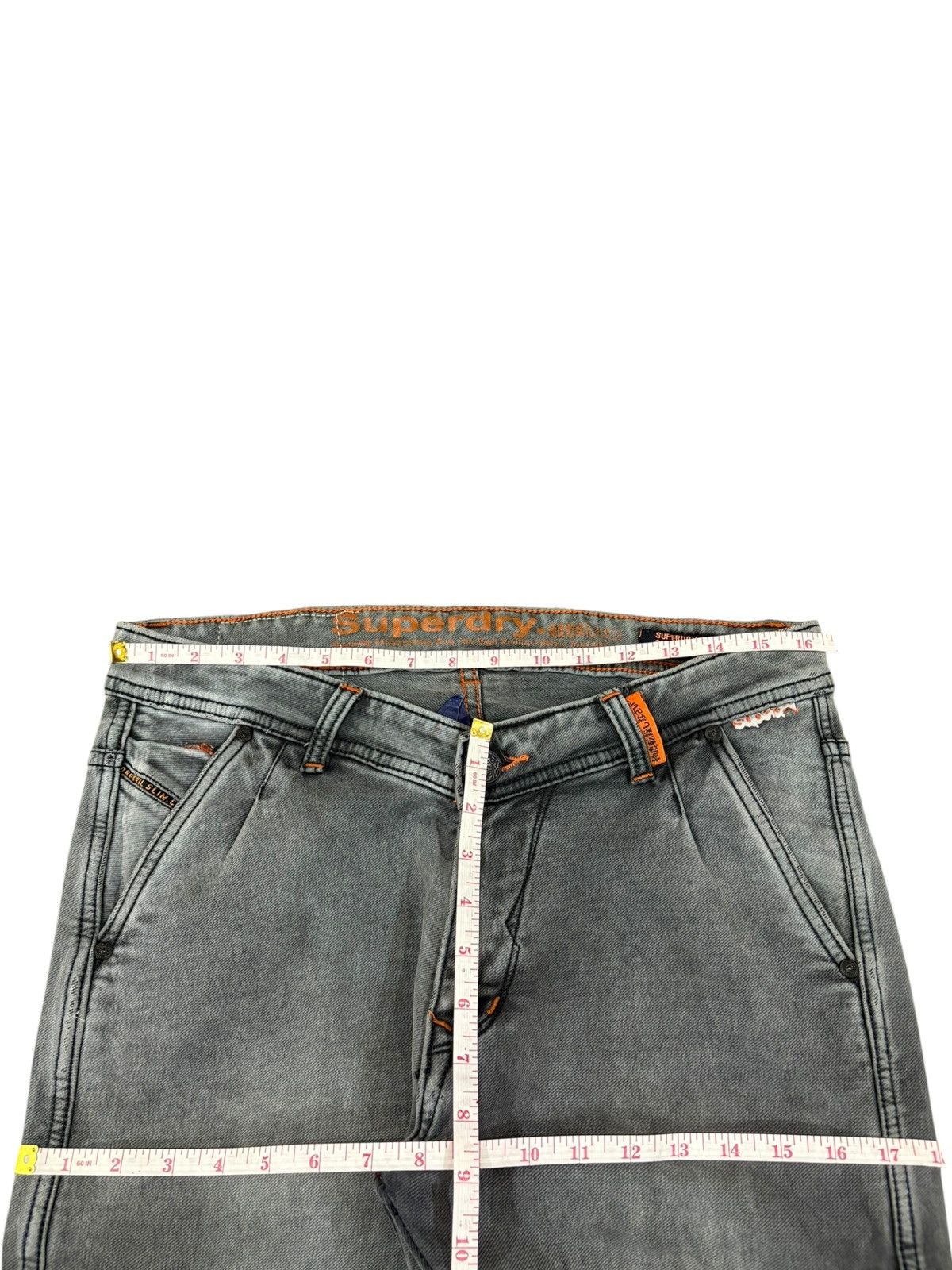 Superdry Vintage Superdry Charcoal Wash Cargo Jeans Size US 33 - 11 Thumbnail