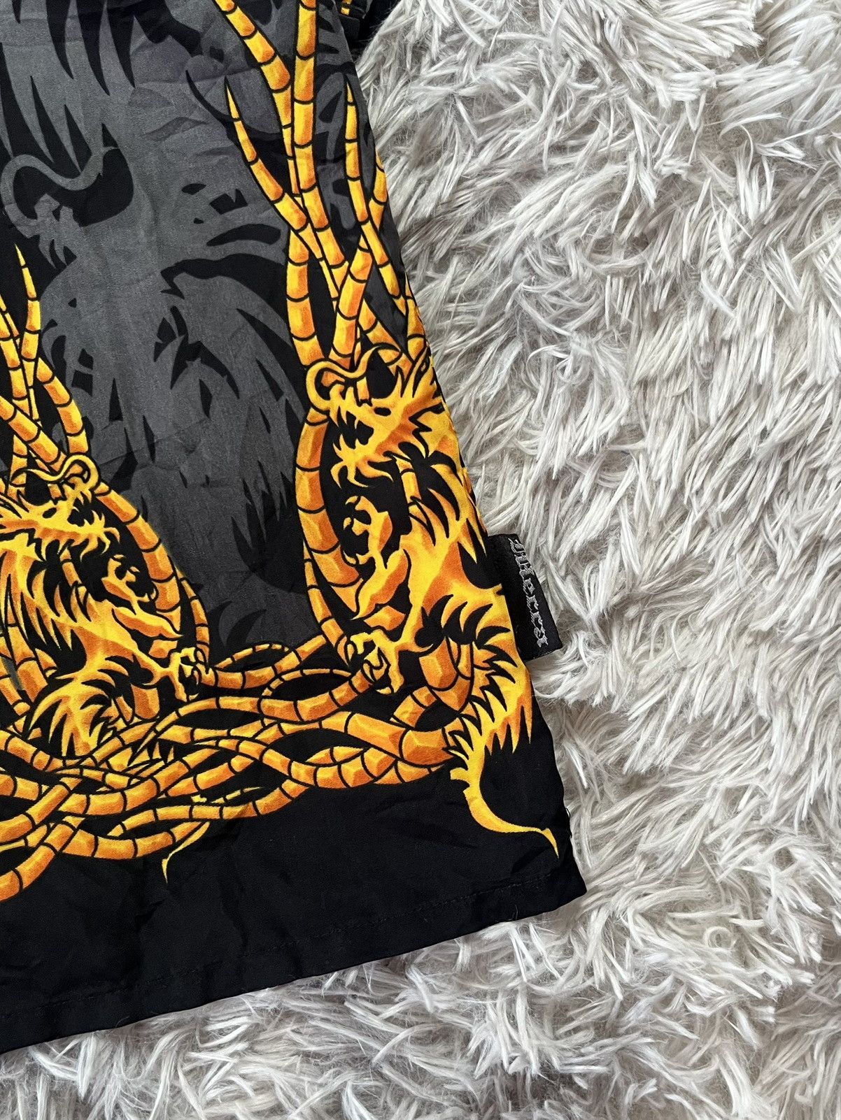 Mecca Vintage Y2K Mecca Dragon shirt button Size US XXL / EU 58 / 5 - 6 Thumbnail
