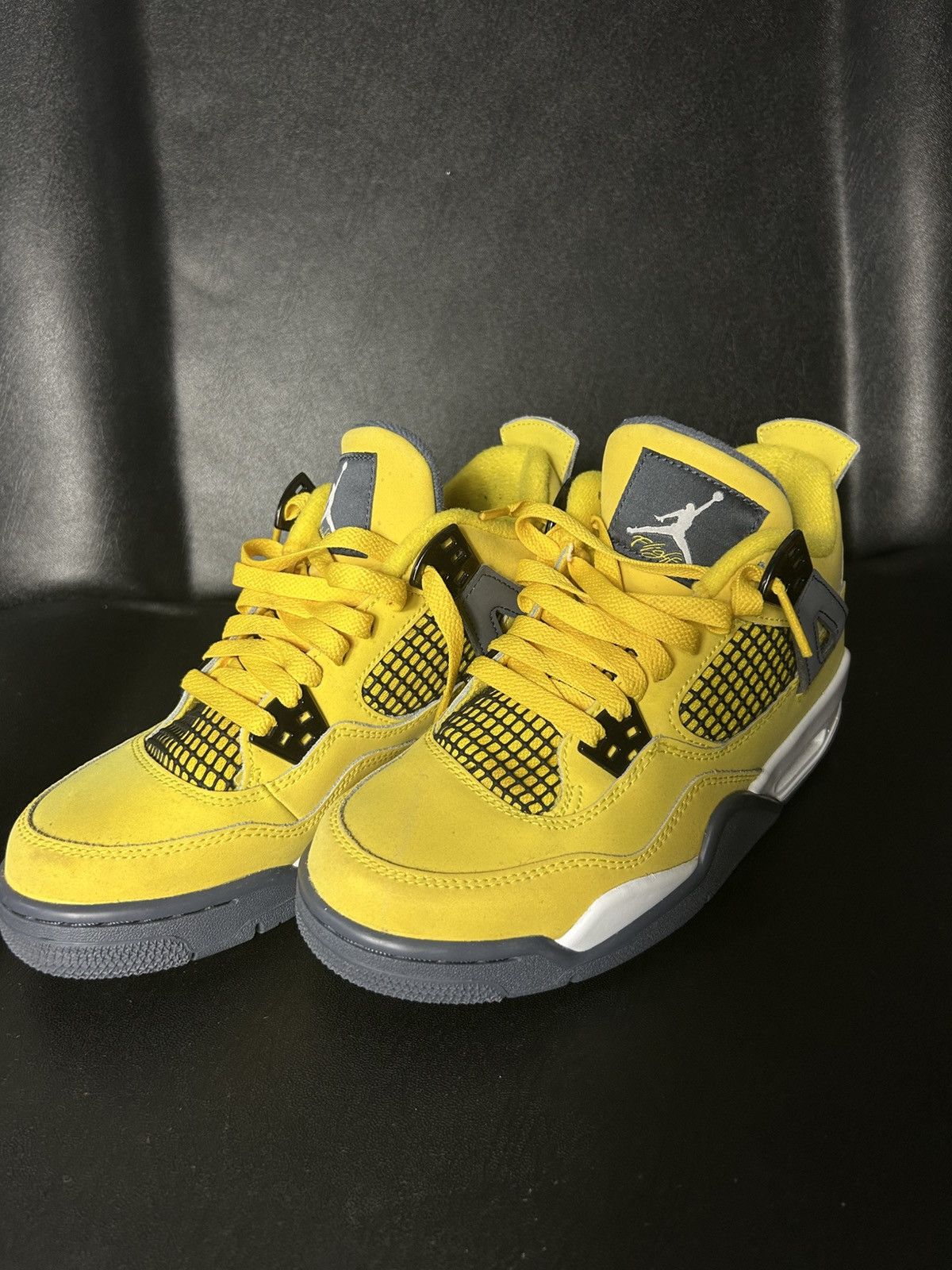 Nike Nike Air Jordan 4 Retro Lightning 2021 408452-700 Size 5 Size US 5 / EU 37 - 5 Thumbnail