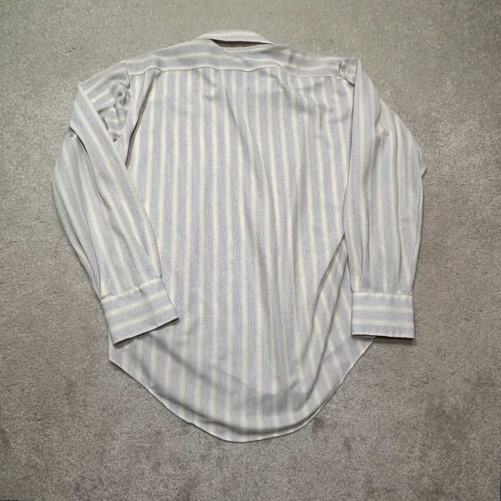 Vintage VINTAGE Jandy Place Button Up Shirt Mens L Yellow Dagger Collar Disco 1970s Long Sleeve Polyester Shirt Mens L Womens? Size US L / EU 52-54 / 3 - 3 Thumbnail