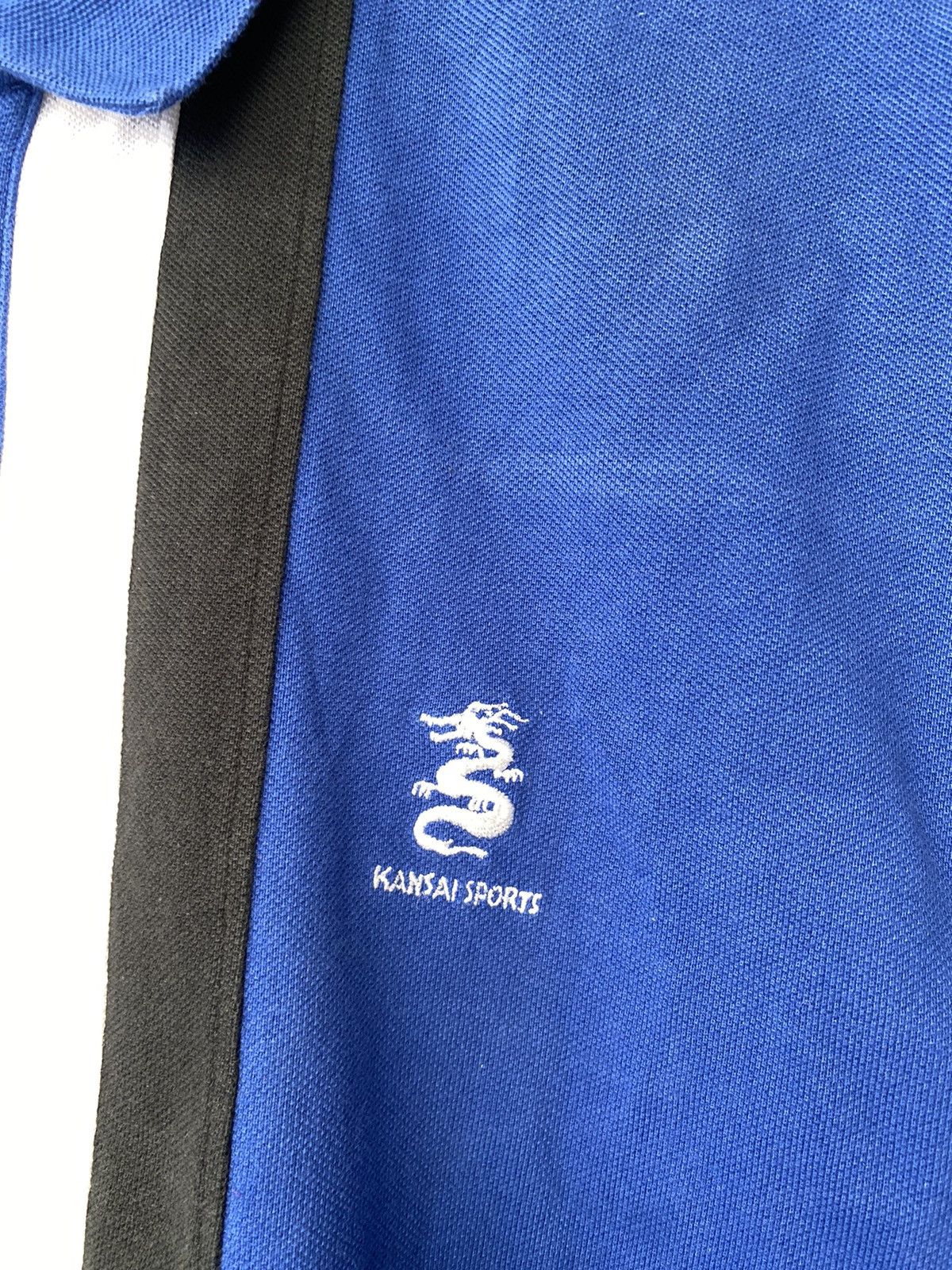 Kansai Yamamoto Vintage Kansai Sport by Kansai Yamamoto Polo Shirt Size US L / EU 52-54 / 3 - 4 Thumbnail