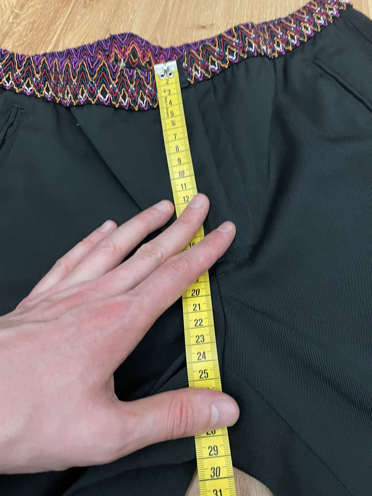 Prada Black business trousers Size US 31 - 13 Thumbnail