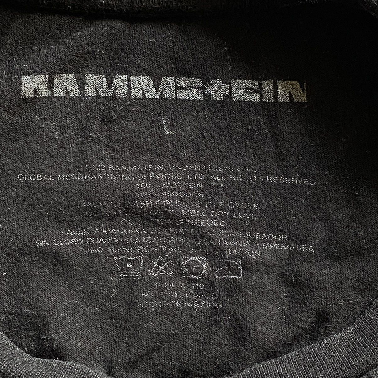 Band Tees Rammstein Shirt Mens Large Black Band Metal Size US L / EU 52-54 / 3 - 12 Thumbnail