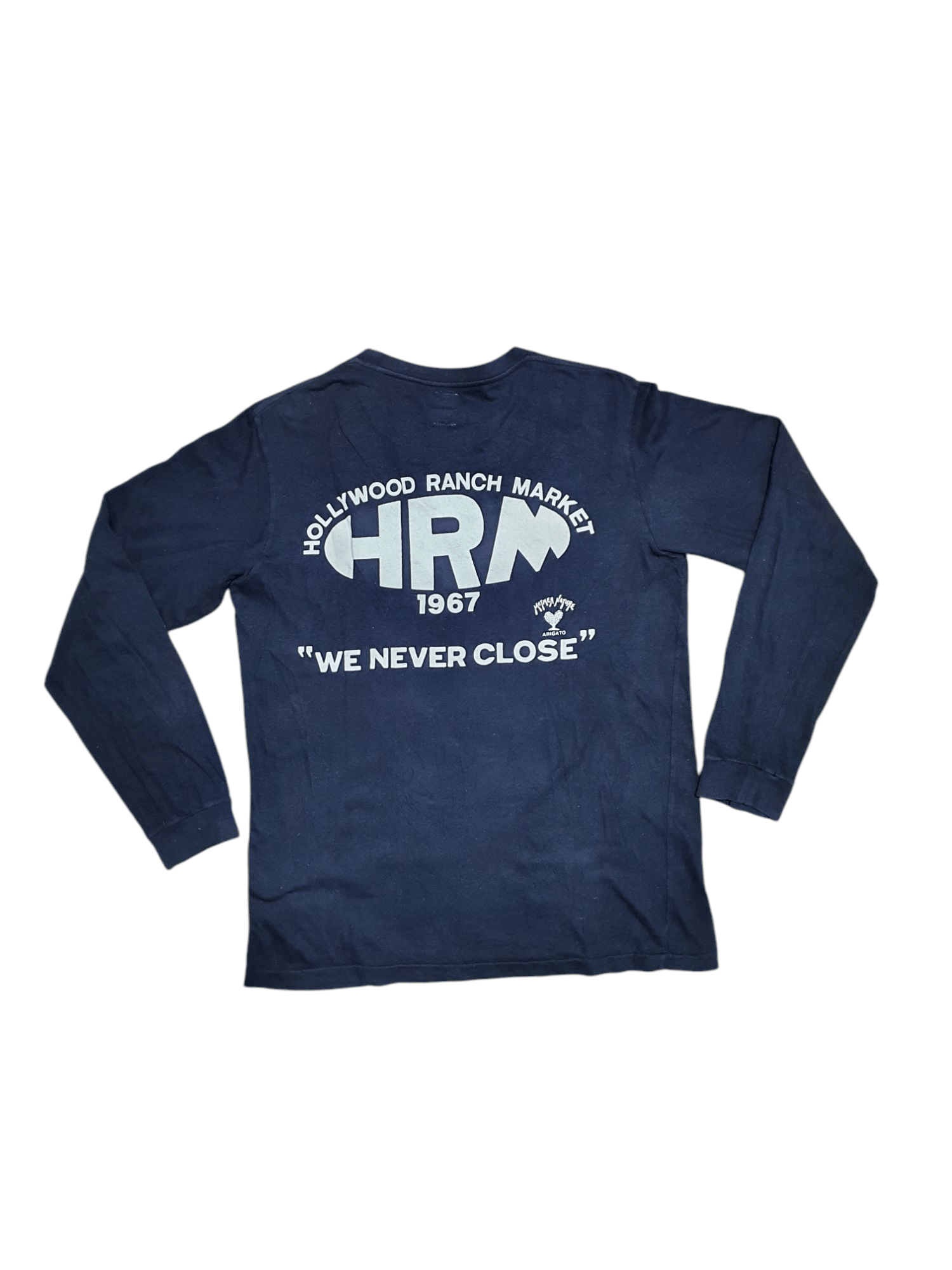 HRMTG × Japanese Brand HRM HR MARKET 20.5”/27.5” NAVY BLUE LONGSLEEVE T-SHIRT Size US M / EU 48-50 / 2 - 9 Thumbnail