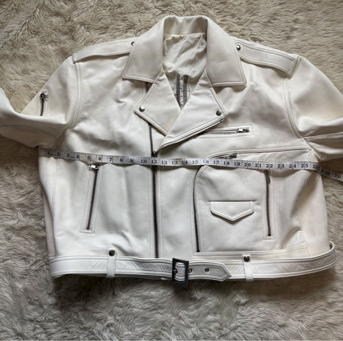 Rick Owens Rick Owens Concordians cropped Bauhaus stooges Albino Jacket Size US L / EU 52-54 / 3 - 14 Thumbnail