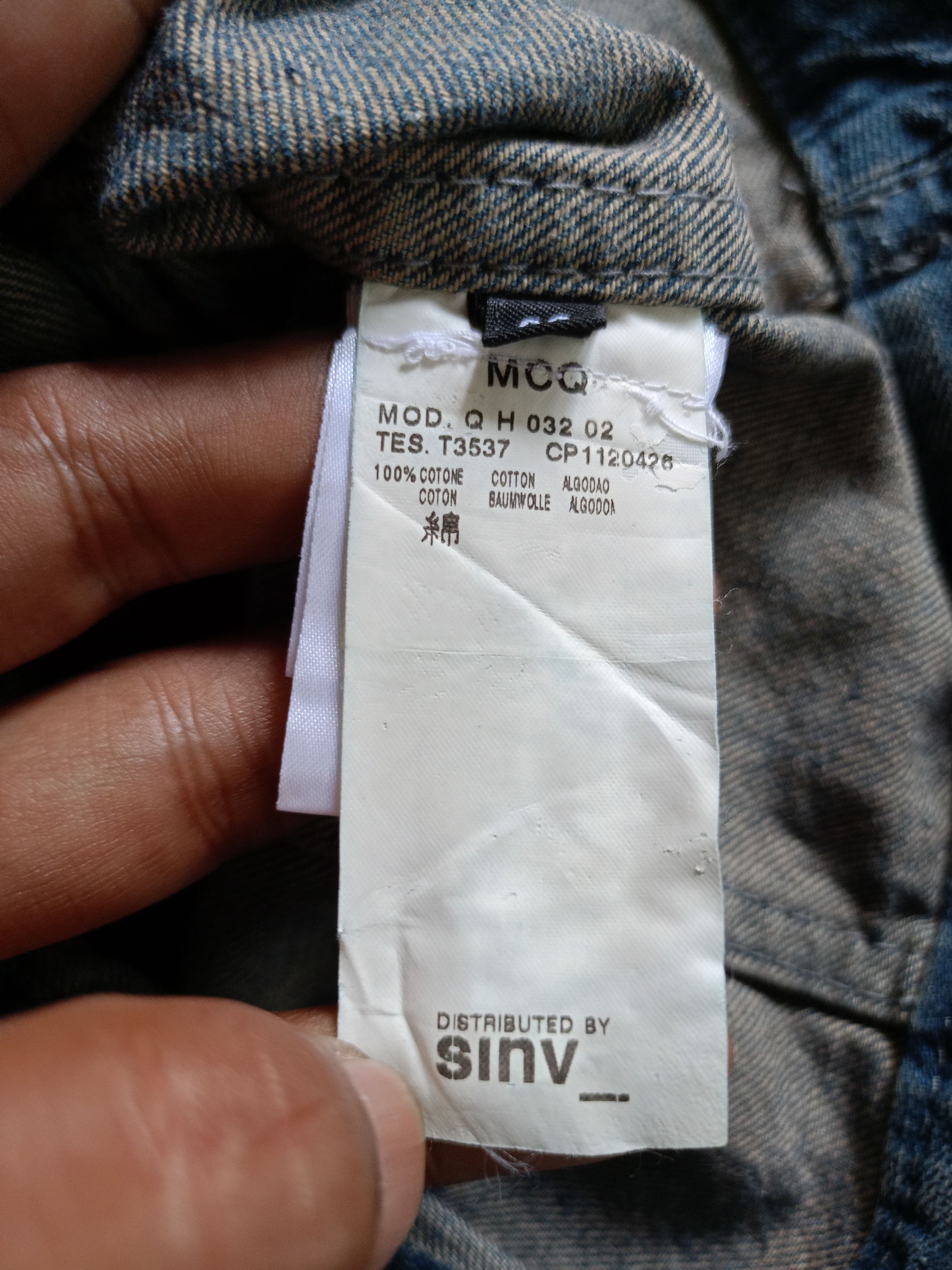 Alexander McQueen Alexander McQueen Waxed Denim jacket Size XS / US 0-2 / IT 36-38 - 10 Thumbnail