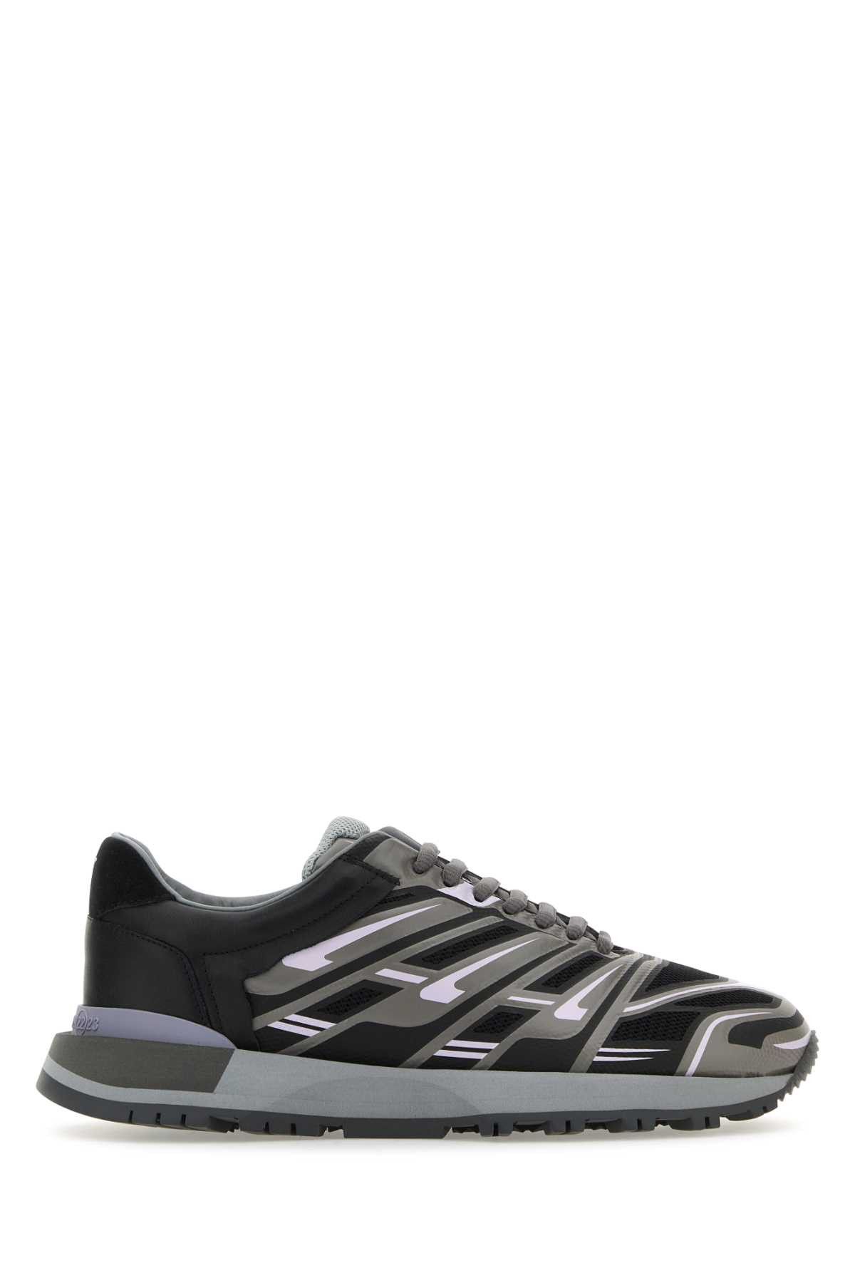 【MAISON MARGIELA】50/50 ハイ フリークエンシー スニーカー Maison Margiela 50-50 low-top Sneakers | Black | FARFETCH