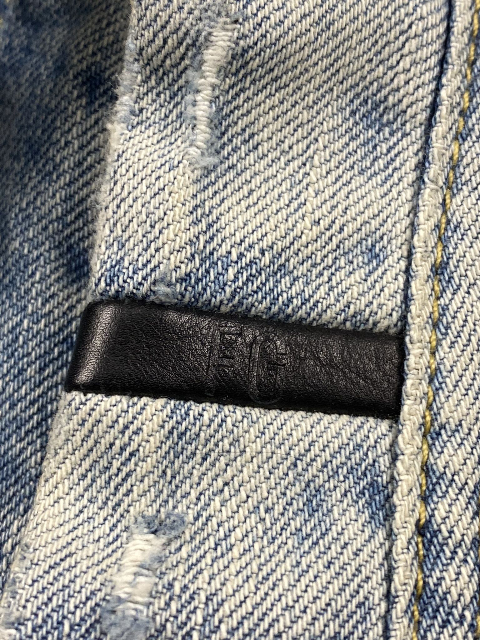 Fear of God Fear of God Sixth Collection Strap Denim Size US 29 - 6 Thumbnail
