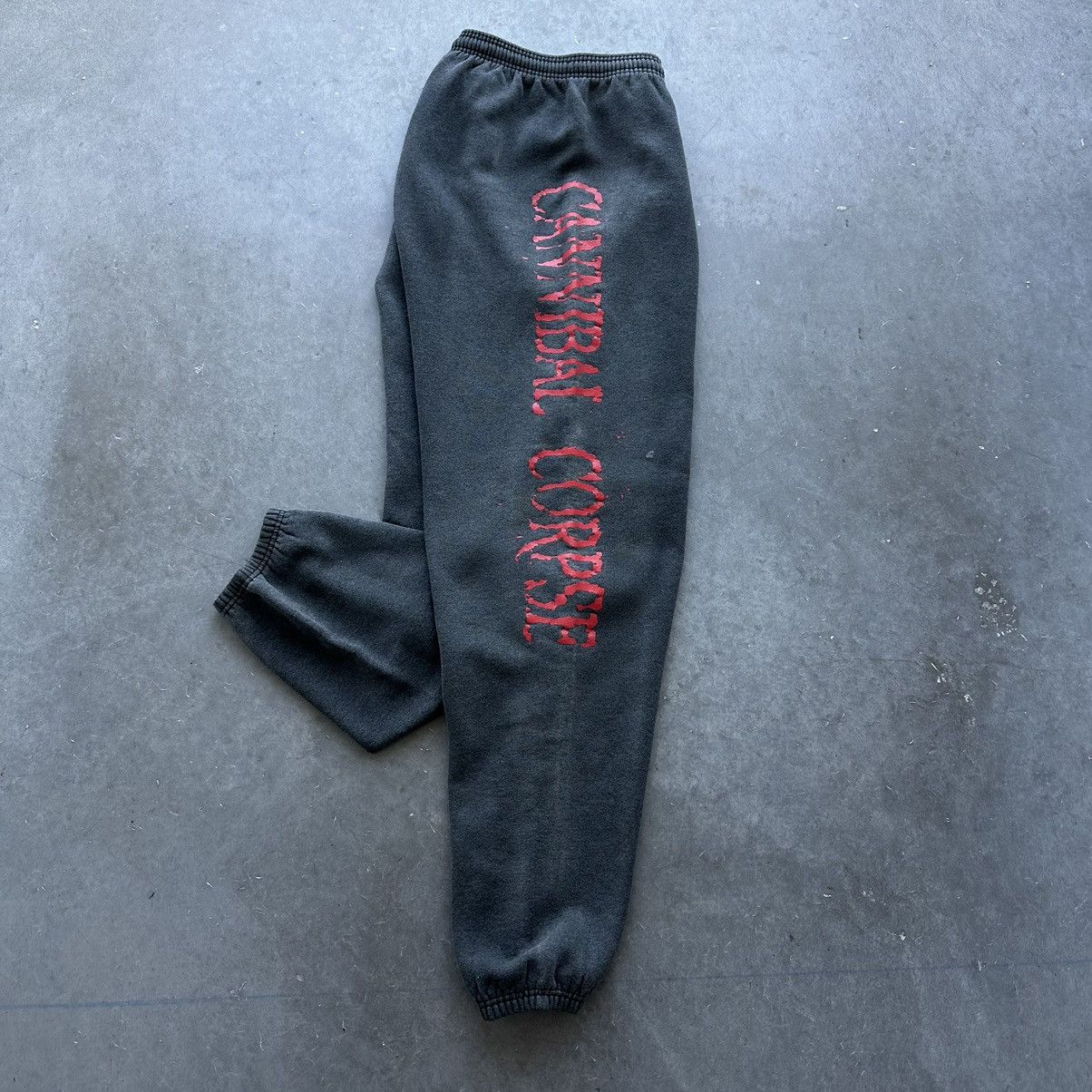 Crazy Vintage 90s Cannibal Corpse Sweatpants Faded Band
