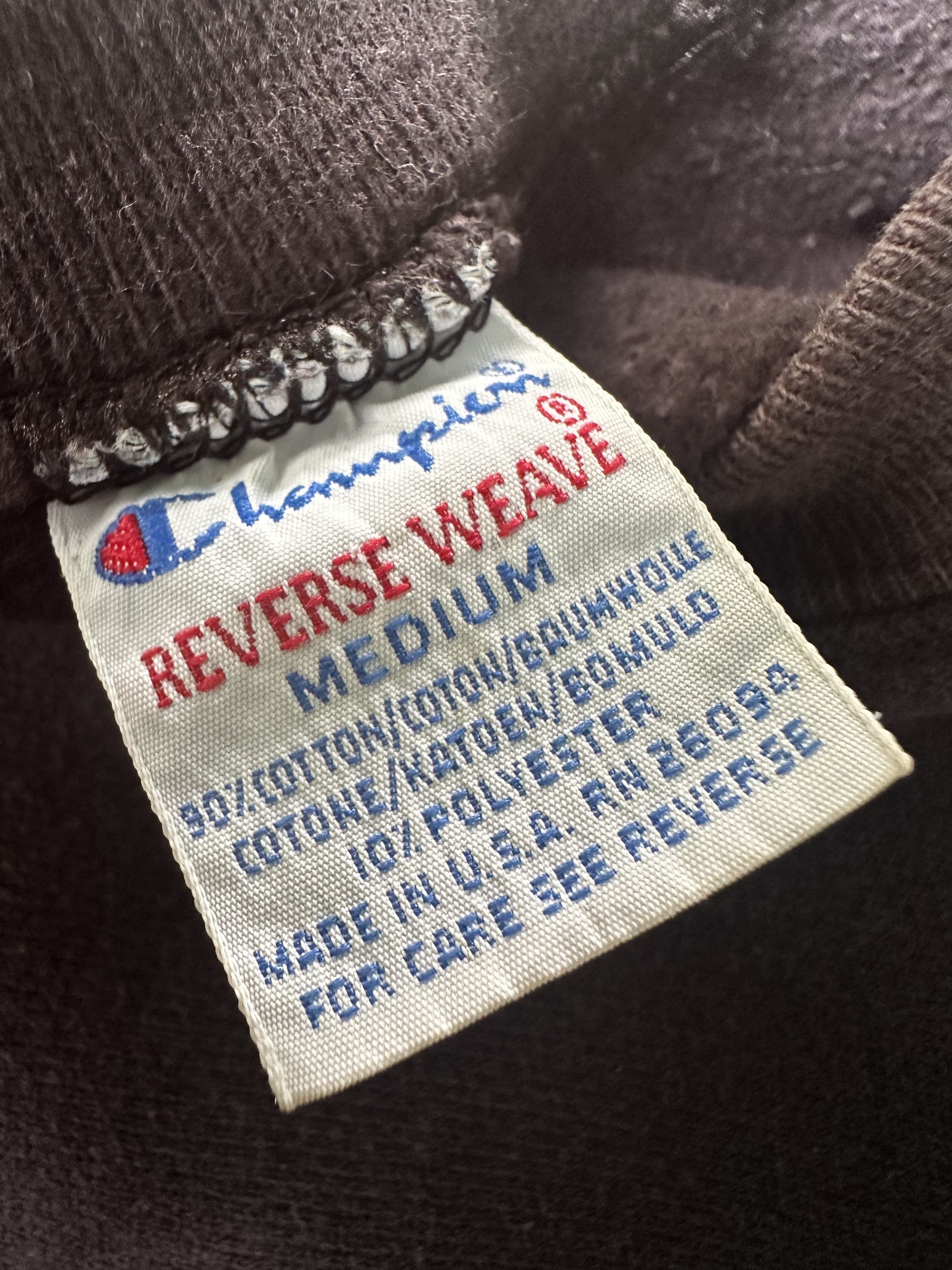 Champion Vtg 90s Champion Reverse Weave Spellout Crewneck Sweatshirt Size US M / EU 48-50 / 2 - 8 Thumbnail