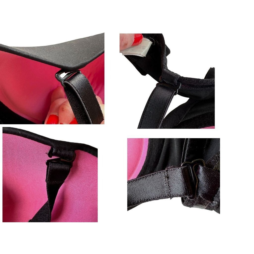 Victoria's Secret Victoria's Secret PINK Mult Way Push Up Bra 36D Black Multip Size ONE SIZE - 5 Thumbnail