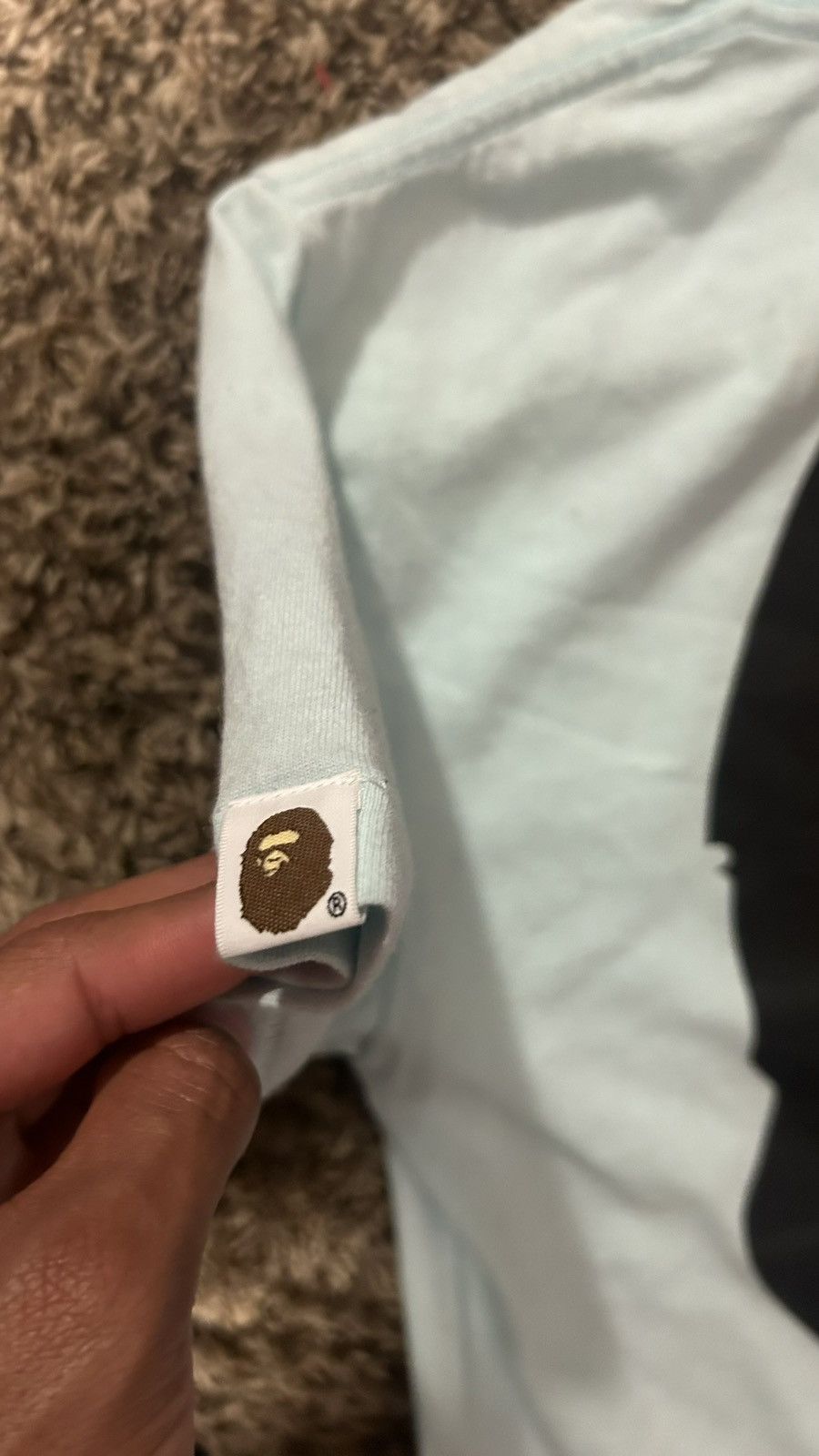 BAPE Bicolor Head Tee