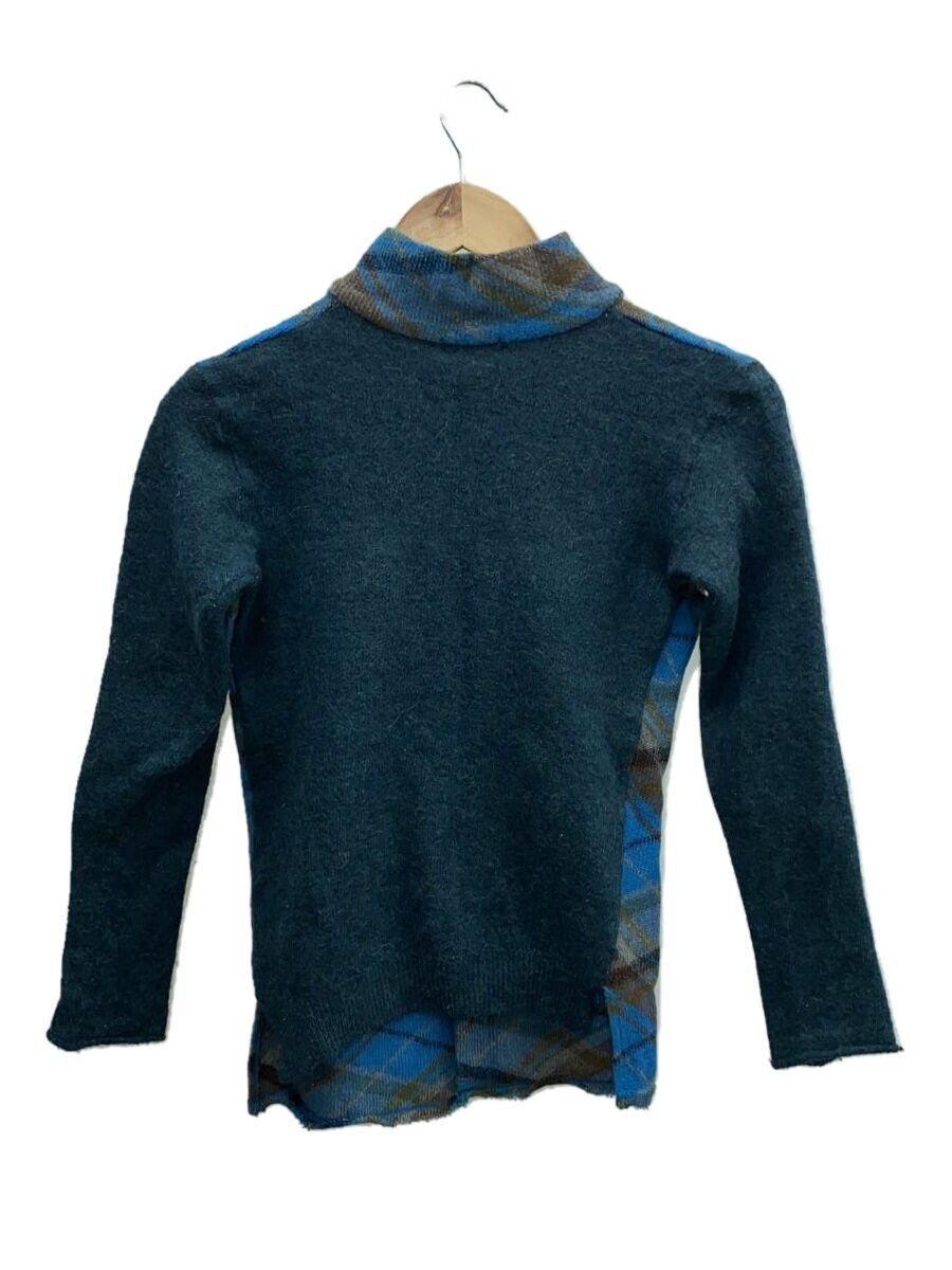 Y's × Yohji Yamamoto AW04 Plaid Alpaca Wool Knit Shirt Size L / US 10 / IT 46 - 2 Thumbnail
