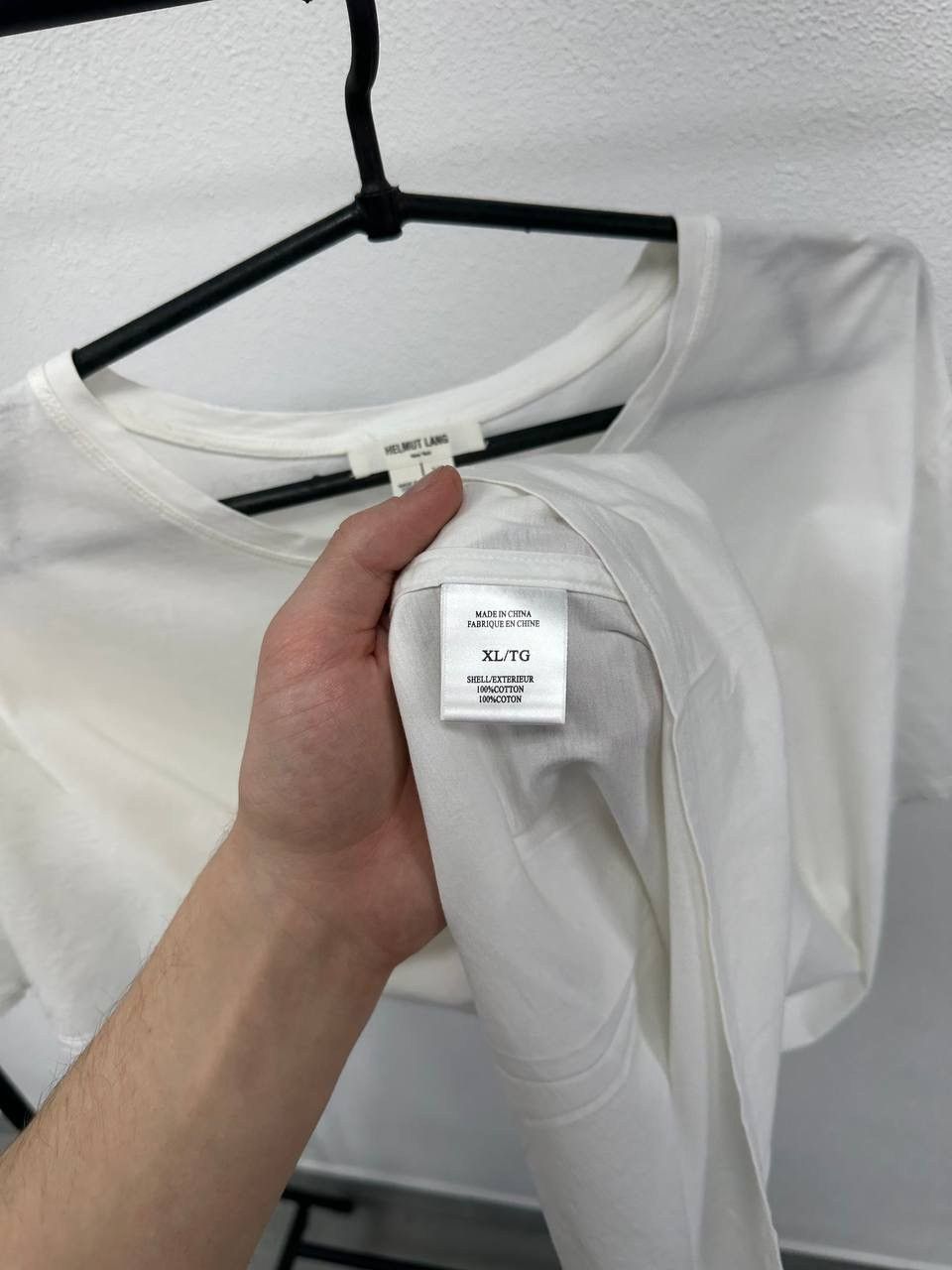 Helmut Lang Helmut Lang White T-Shirt size XL Size US XL / EU 56 / 4 - 5 Thumbnail