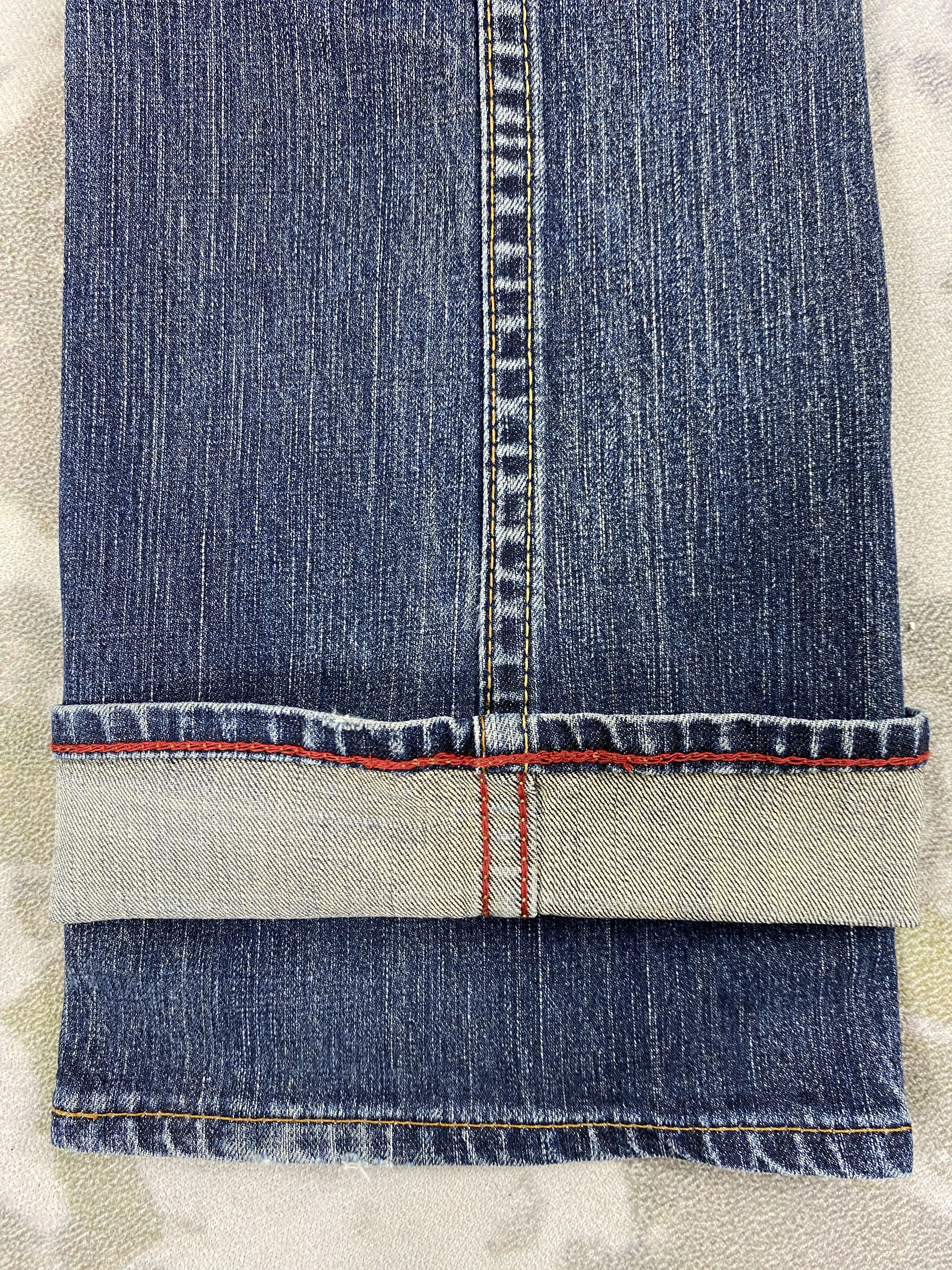 Levi's Distressed Blue Vintage Levi's 507 Flare 29x32 Denim- JN3669 Size US 29 - 12 Thumbnail