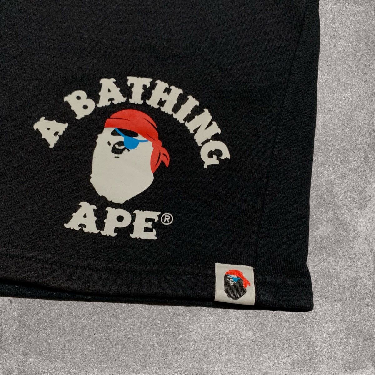 Bape Bape Large Shorts Pirate Store Black Jogger Bottoms Size US 34 / EU 50 - 3 Thumbnail