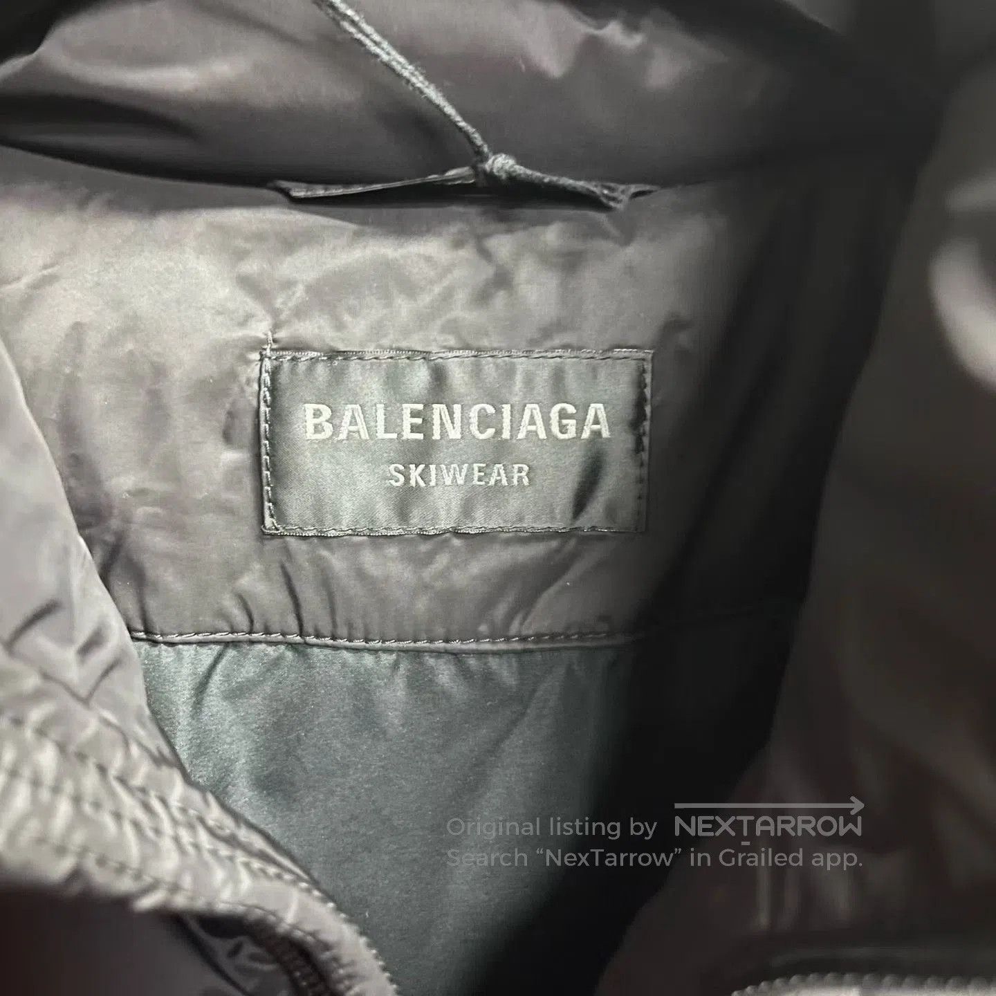 Balenciaga Balenciaga Black Logo Zip Jacket. Size XS / US 0-2 / IT 36-38 - 3 Thumbnail