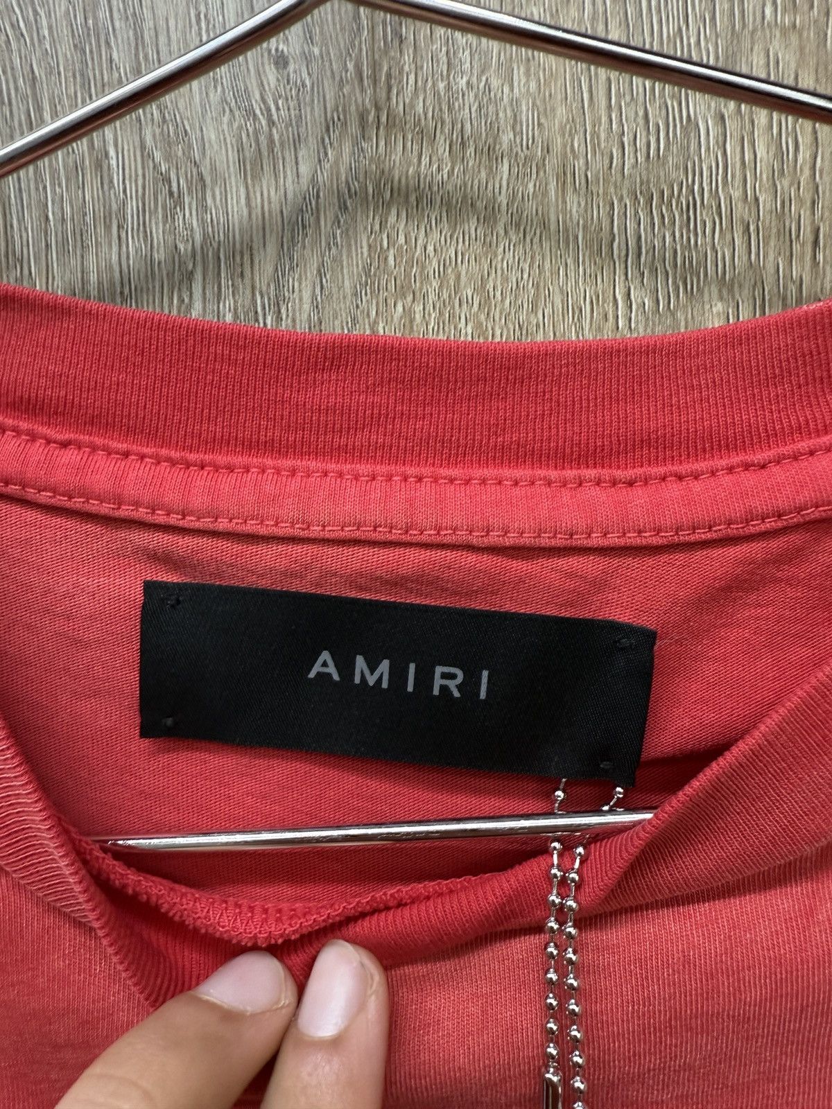Amiri Amiri Collegiate Short Sleeve Size US S / EU 44-46 / 1 - 6 Thumbnail