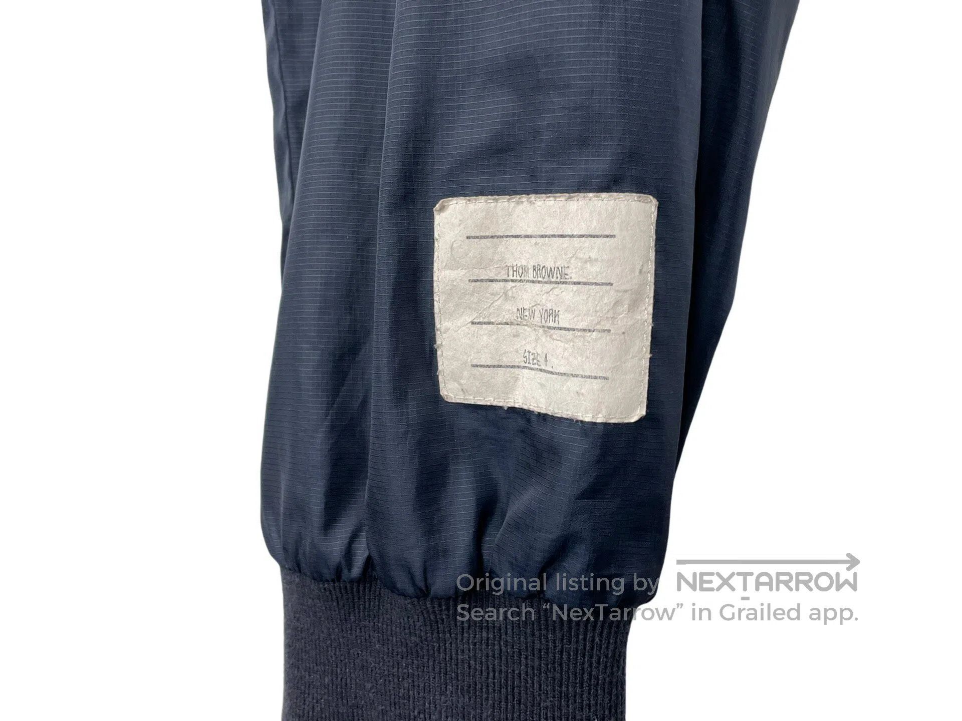 Thom Browne Thom Browne size XL Color Blocked Nylon Sport Pants Size US 27 - 6 Thumbnail