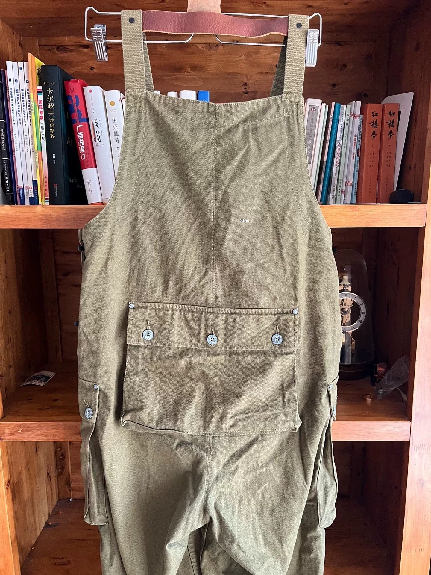 Nigel Cabourn Nigel Cabourn Canvas Spliced Workwear Overalls Size US 26 / EU 42 - 6 Thumbnail