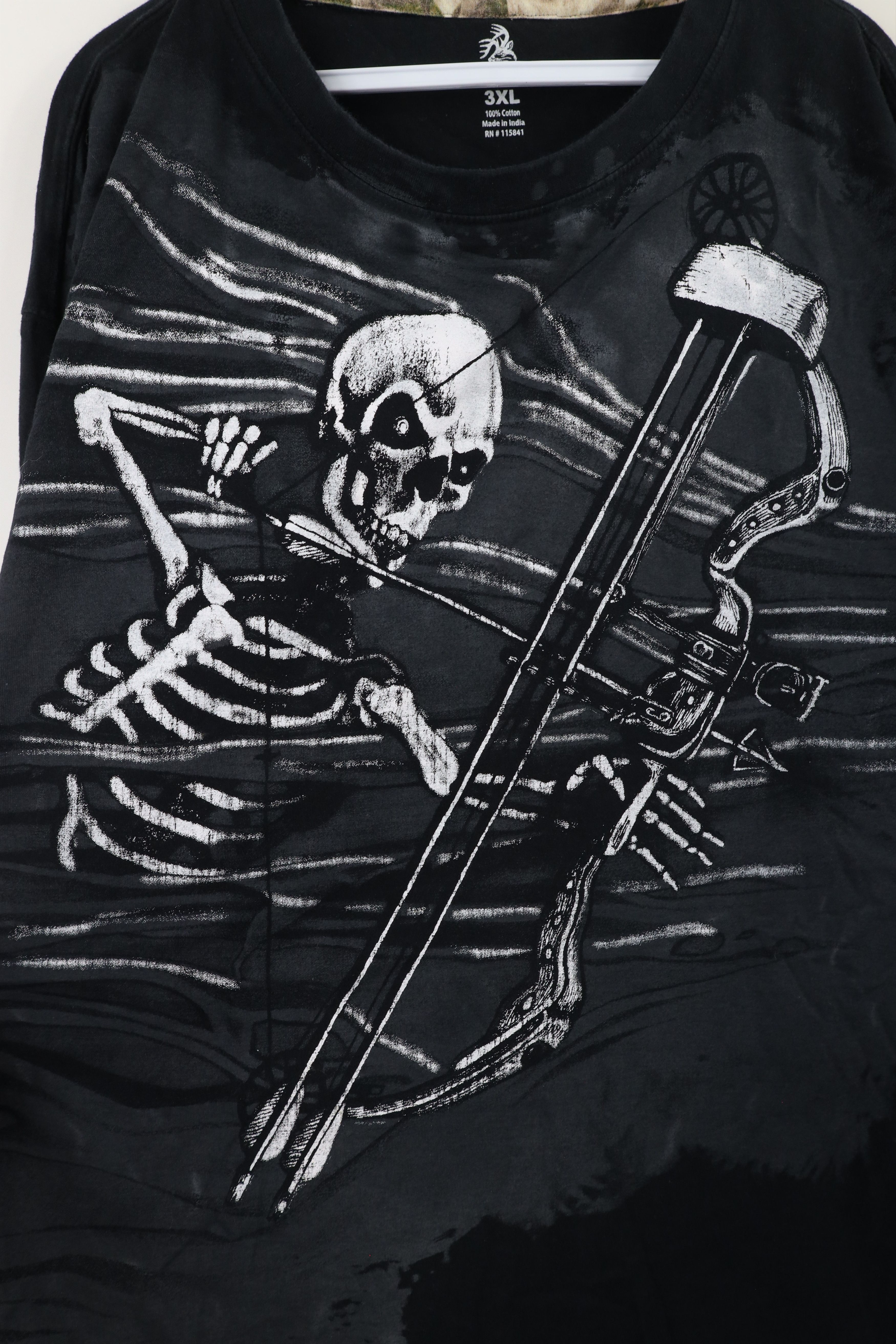 Vintage Vintage Y2K Streetwear Archery Bow Long Sleeve T-Shirt Size US XXL / EU 58 / 5 - 4 Thumbnail
