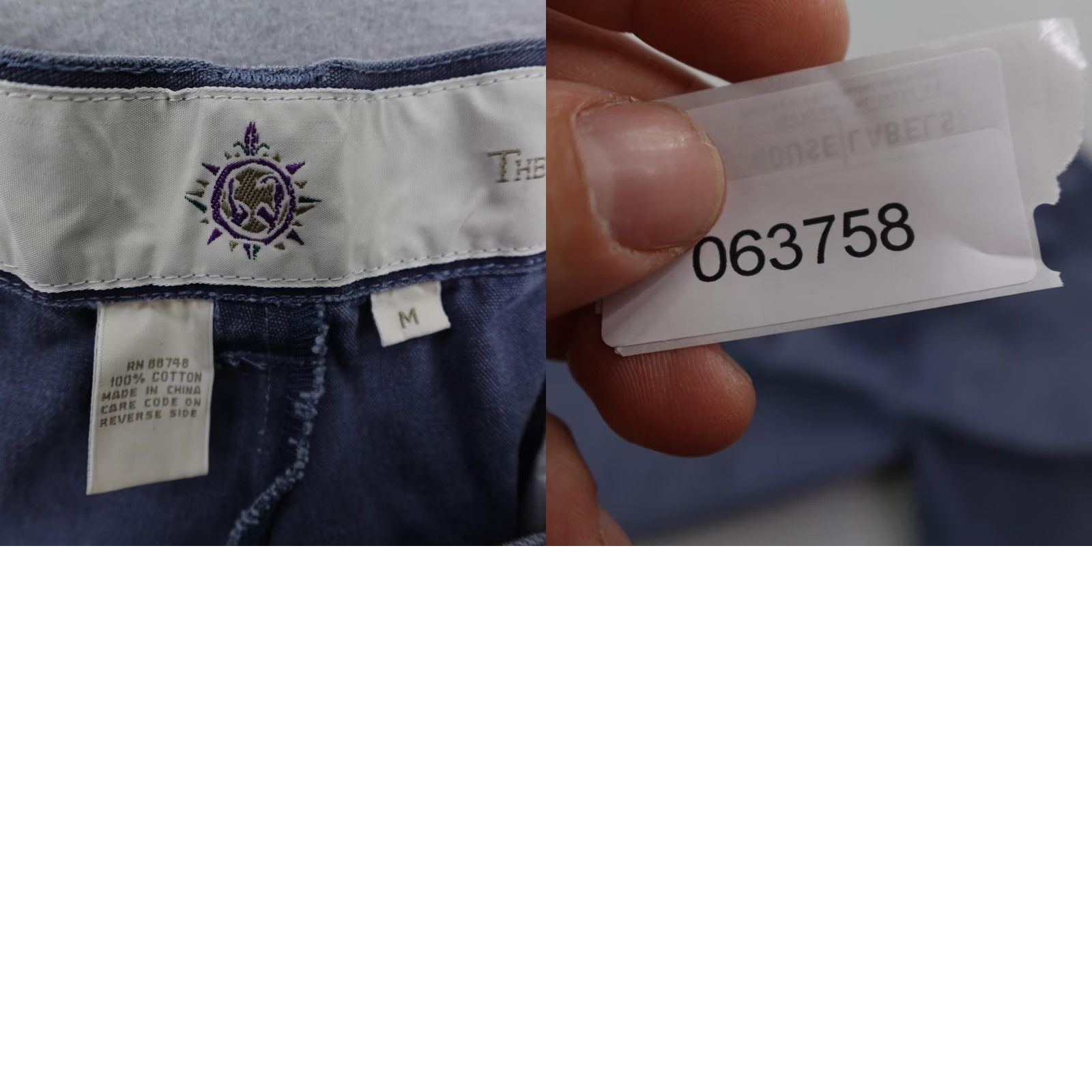 The Territory Ahead VINTAGE Territory Ahead Pants Medium Blue Relaxed Fit Pleated Baggy Trousers Men Size US 31 - 9 Thumbnail