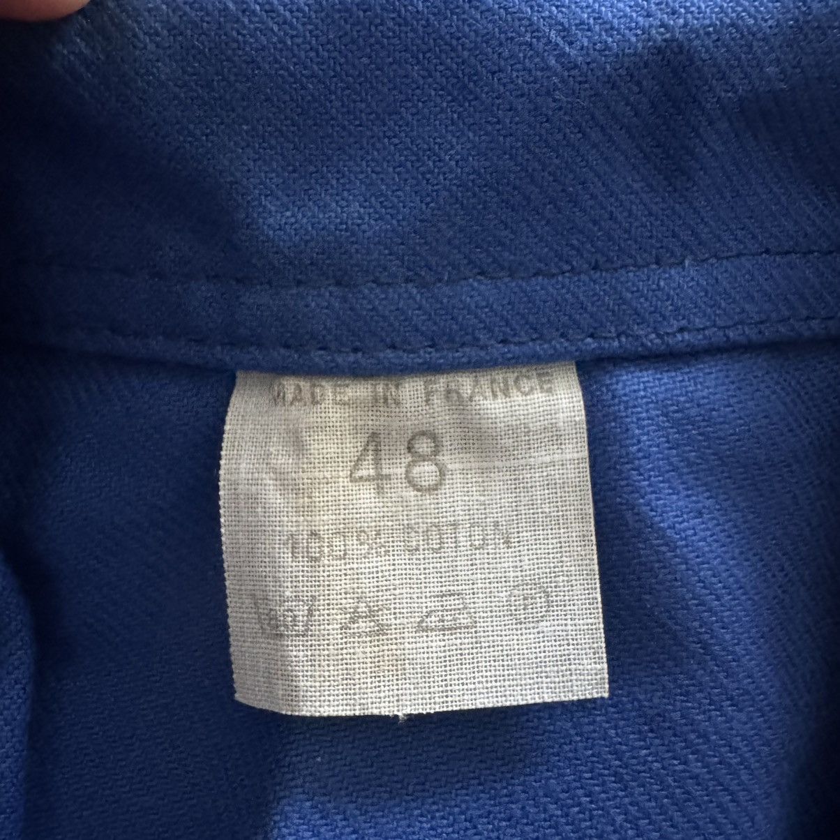 Le Laboureur French Vintage Deadstock Works Jacket Made In France 🇫🇷 48 Size US M / EU 48-50 / 2 - 3 Thumbnail