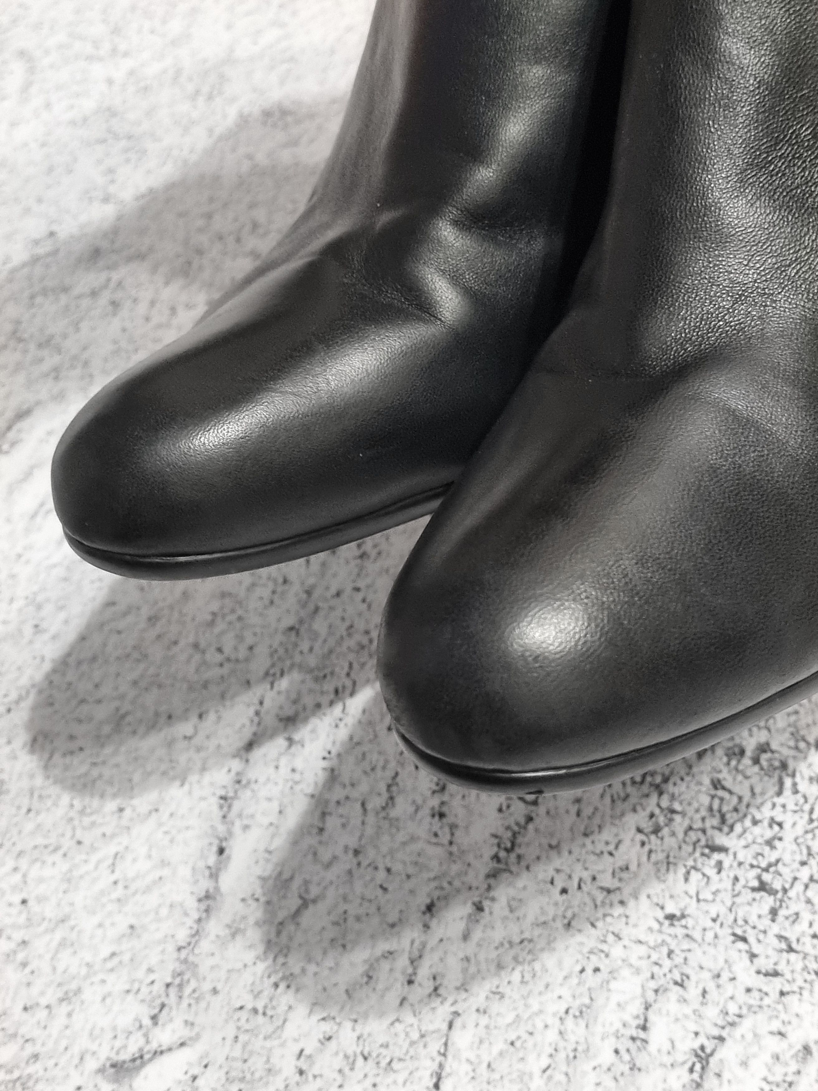 Prada Vintage Prada Leather Zip-Up Heeled Ankle Boots Shoes Size US 8 / IT 38 - 12 Thumbnail
