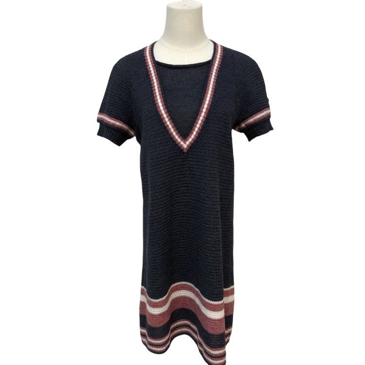 Chanel Chanel Colorblock Knit Sweater Size 40 Size M / US 6-8 / IT 42-44 - 1 Thumbnail