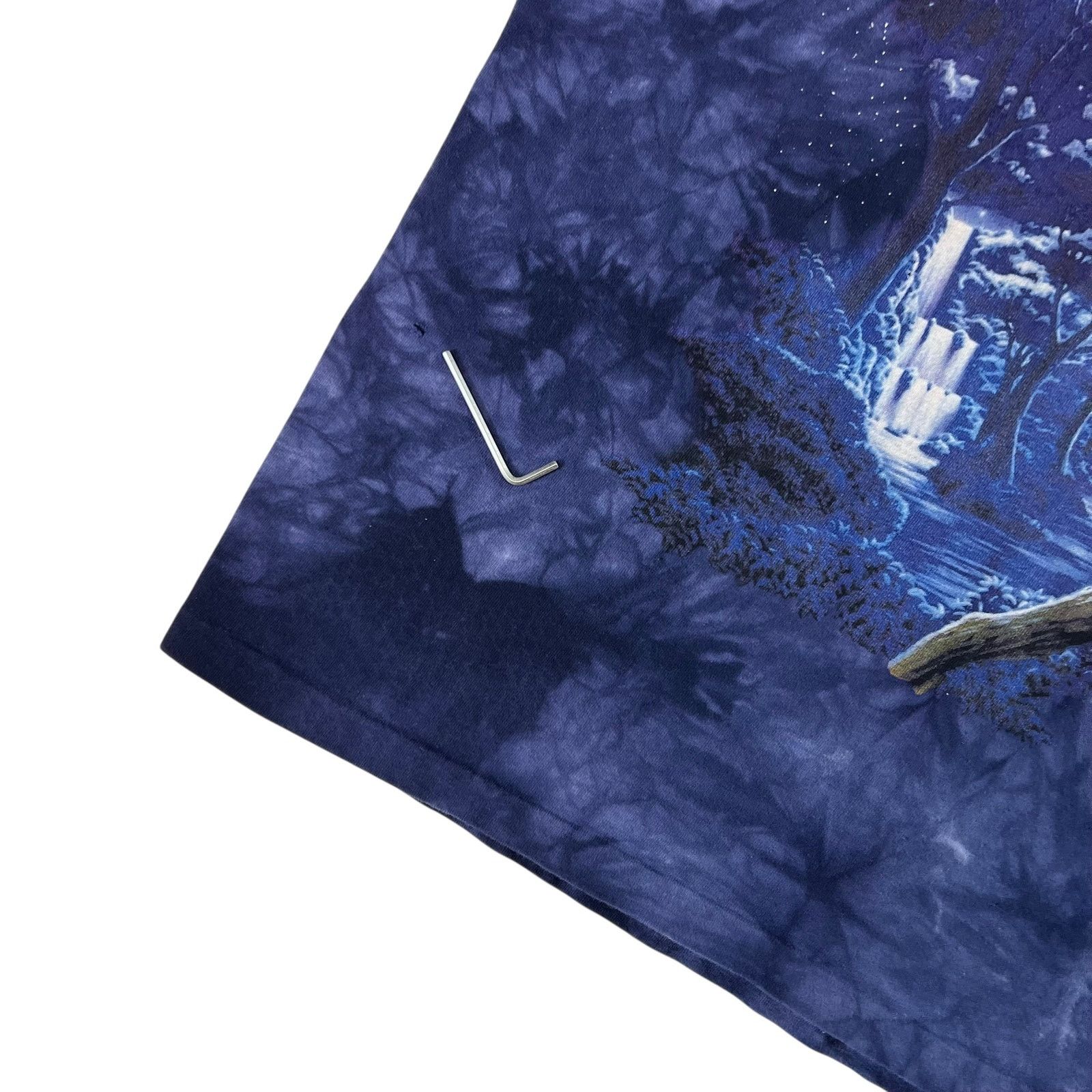 The Mountain × Vintage Vintage 90s The Mountain Owl Spirit tie dye tee (XL) Size US XL / EU 56 / 4 - 3 Thumbnail