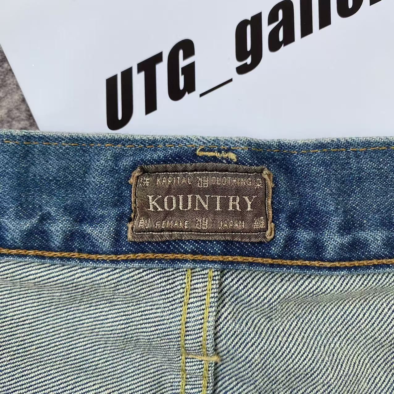 Kapital Kapital Bone Denim Shorts Size US 36 / EU 52 - 9 Thumbnail