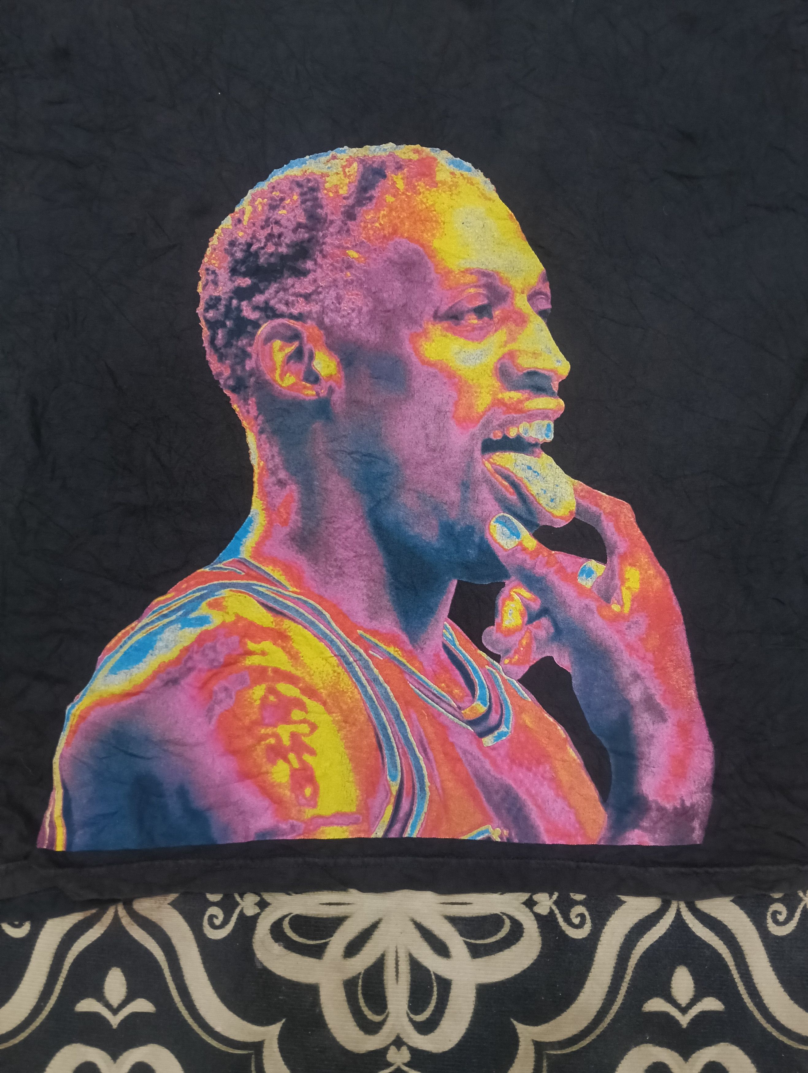 Vintage Y2K Dennis Rodman Tee Size US XL / EU 56 / 4 - 1 Thumbnail