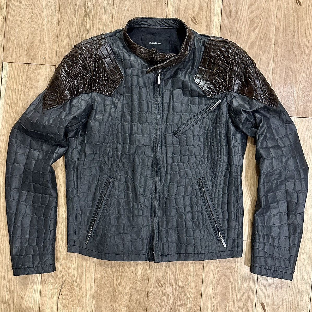 Yasuyuki Ishii Yasuyuki ishii Crocadile Jacket Size US M / EU 48-50 / 2 - 1 Thumbnail