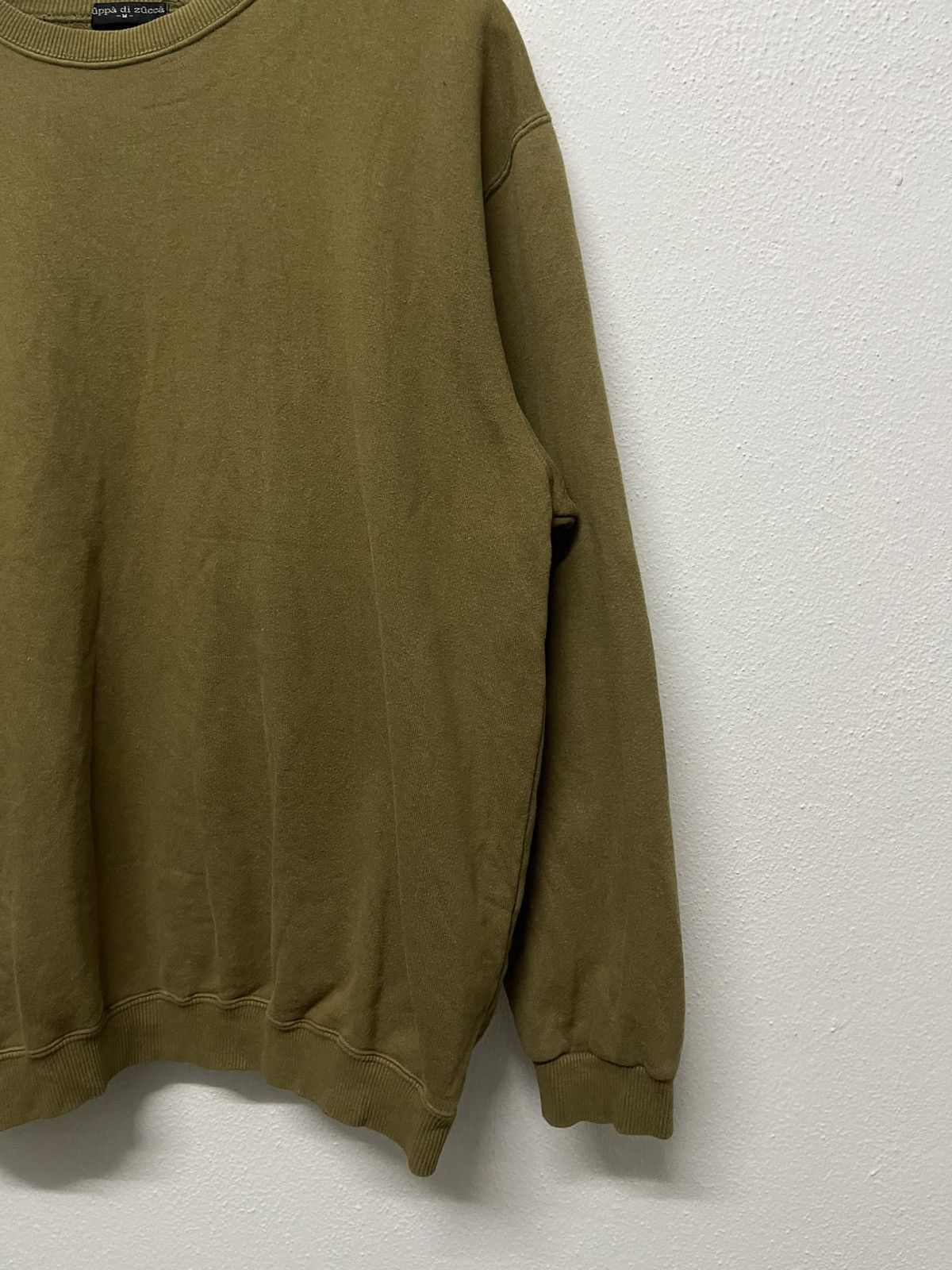 CABANE de ZUCCa × Issey Miyake × Japanese Brand 90s ZUPPA DI ZUCCA ISSEY MIYAKE SPELLOUT CREWNECK Size US M / EU 48-50 / 2 - 3 Thumbnail