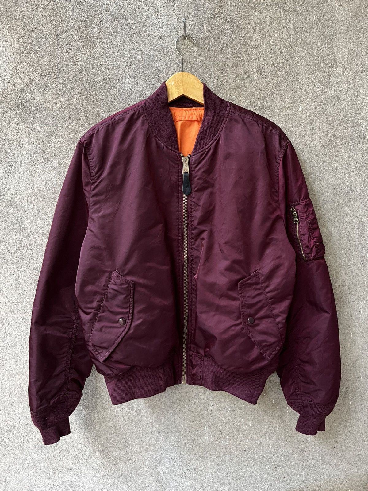 Alpha Industries Vintage alpha industries MA-1 Size US XL / EU 56 / 4 - 1 Thumbnail