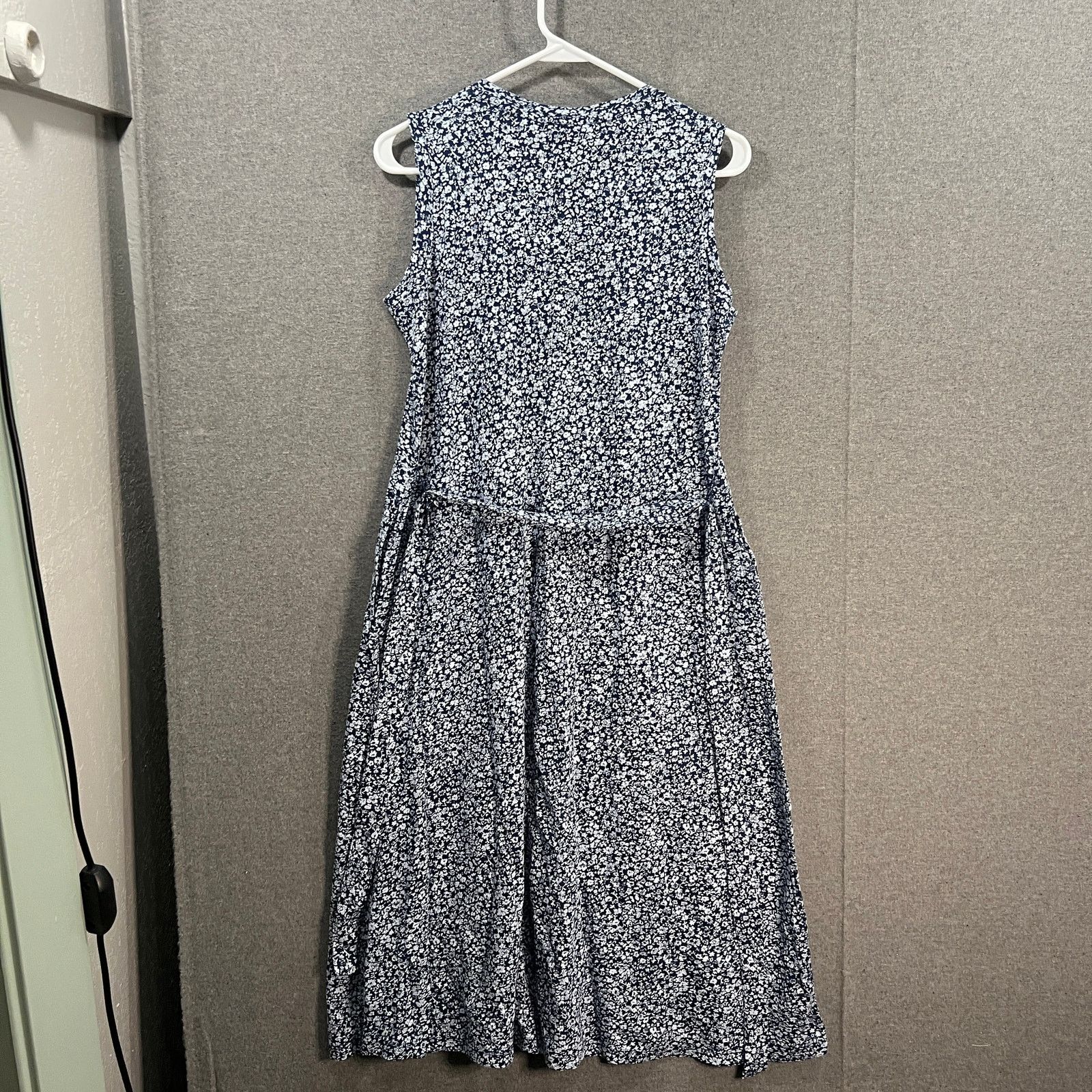 Other Encore by Idina Menzel Petite Easy Jersey Tee Dress Blue Size S / US 4 / IT 40 - 2 Thumbnail