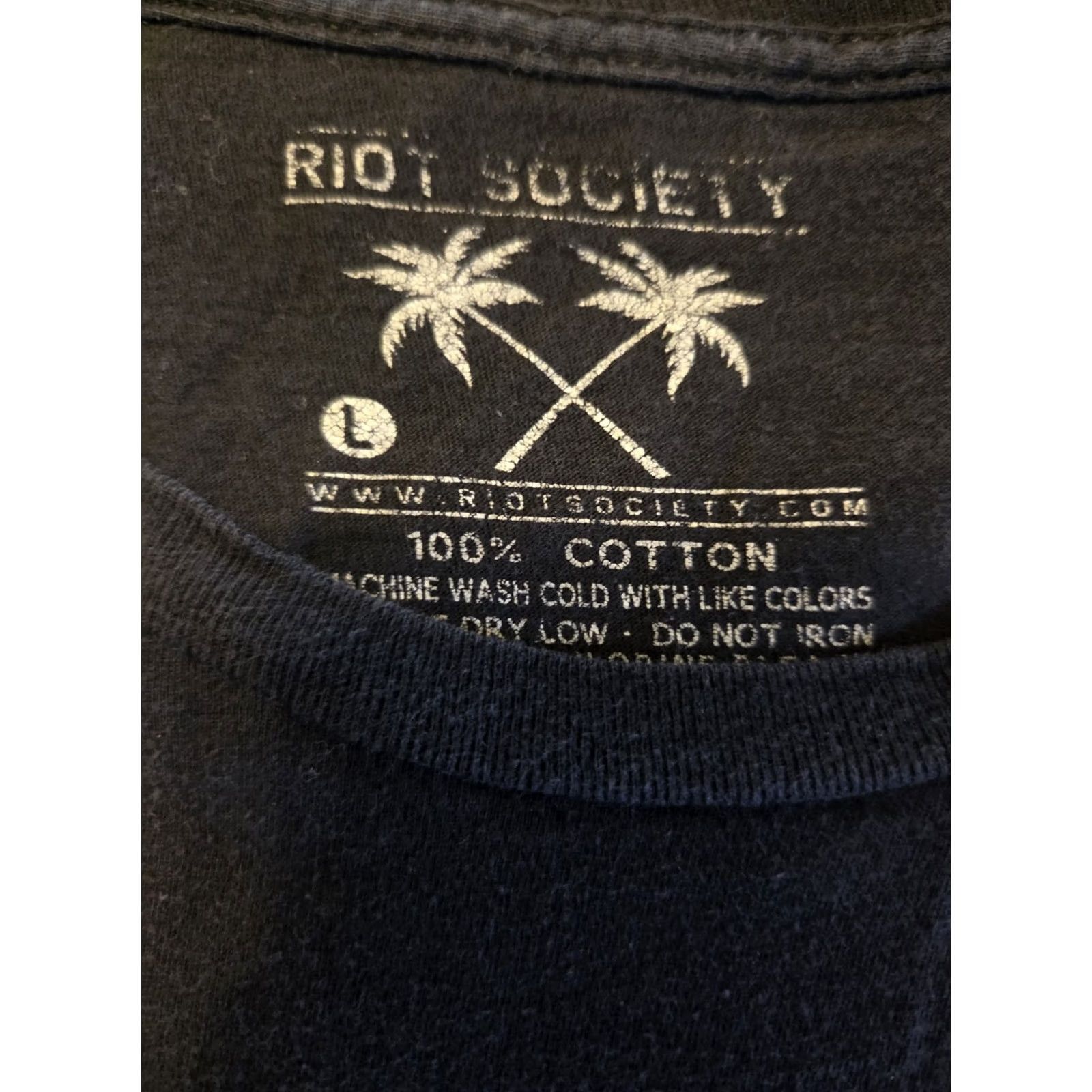 NASA NASA Astronaut T-Shirt Riot Society Black Tee Mens L Size US L / EU 52-54 / 3 - 3 Thumbnail
