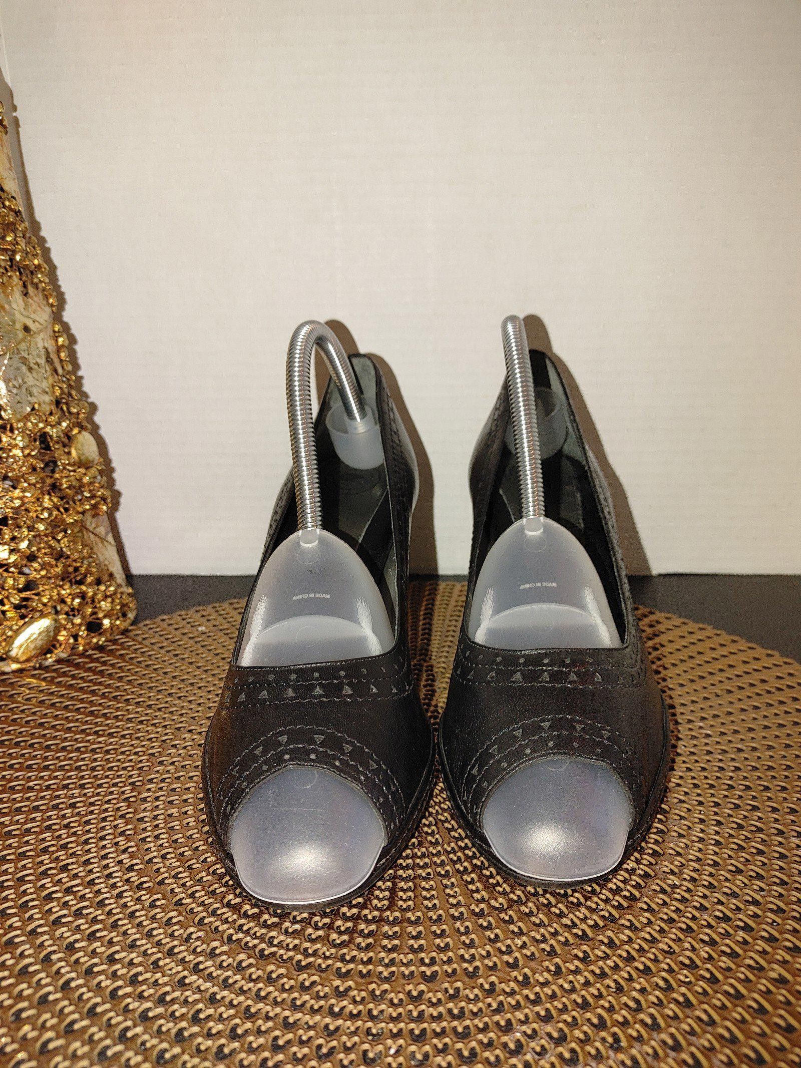 Designer Nurture by Nature Sally Leather Heels Size 8.5 Size US 8.5 / IT 38.5 - 2 Thumbnail